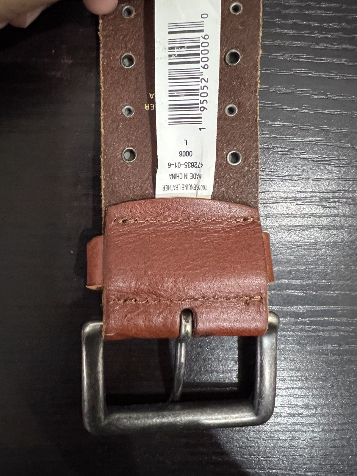 Genuine Leather UnBrand Braided Seditionaries Genuine Leather Belt Size ONE SIZE - 5 Thumbnail