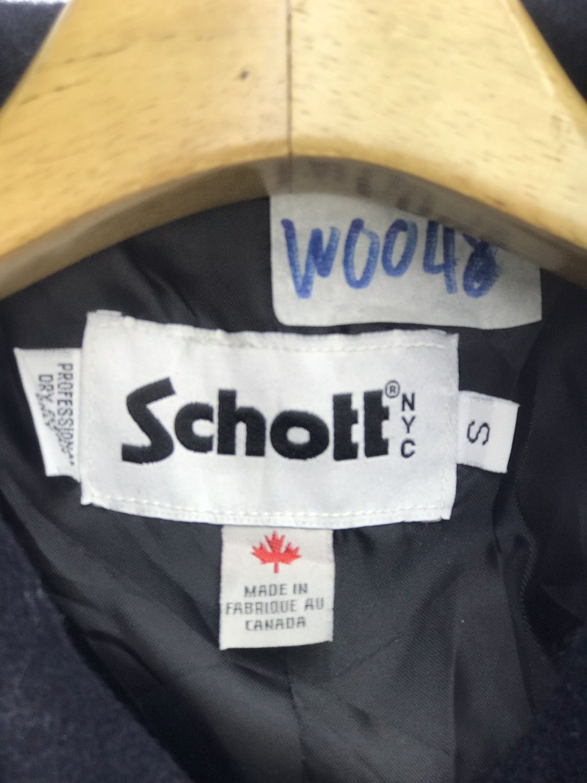 Schott SCHOTT NYC COLABORATION DOUBLE BREAST PEA COAT Size S / US 4 / IT 40 - 4 Thumbnail
