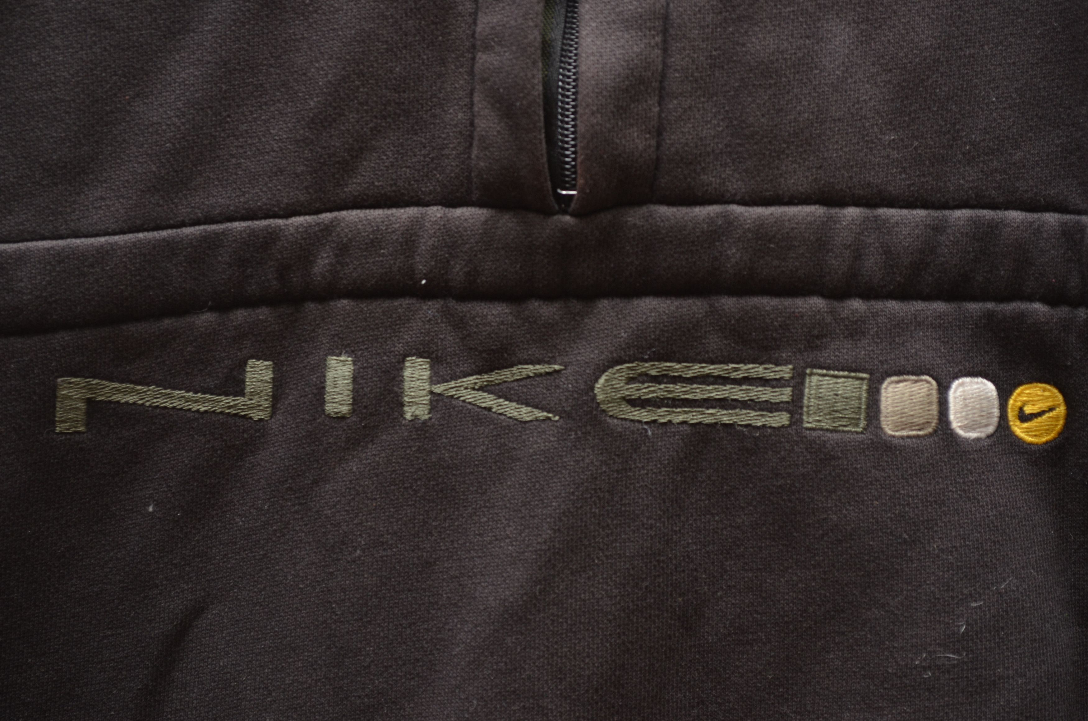 Nike Nike Vintage Big Embroided Logo Hoodie 90s y2k Size US L / EU 52-54 / 3 - 2 Thumbnail
