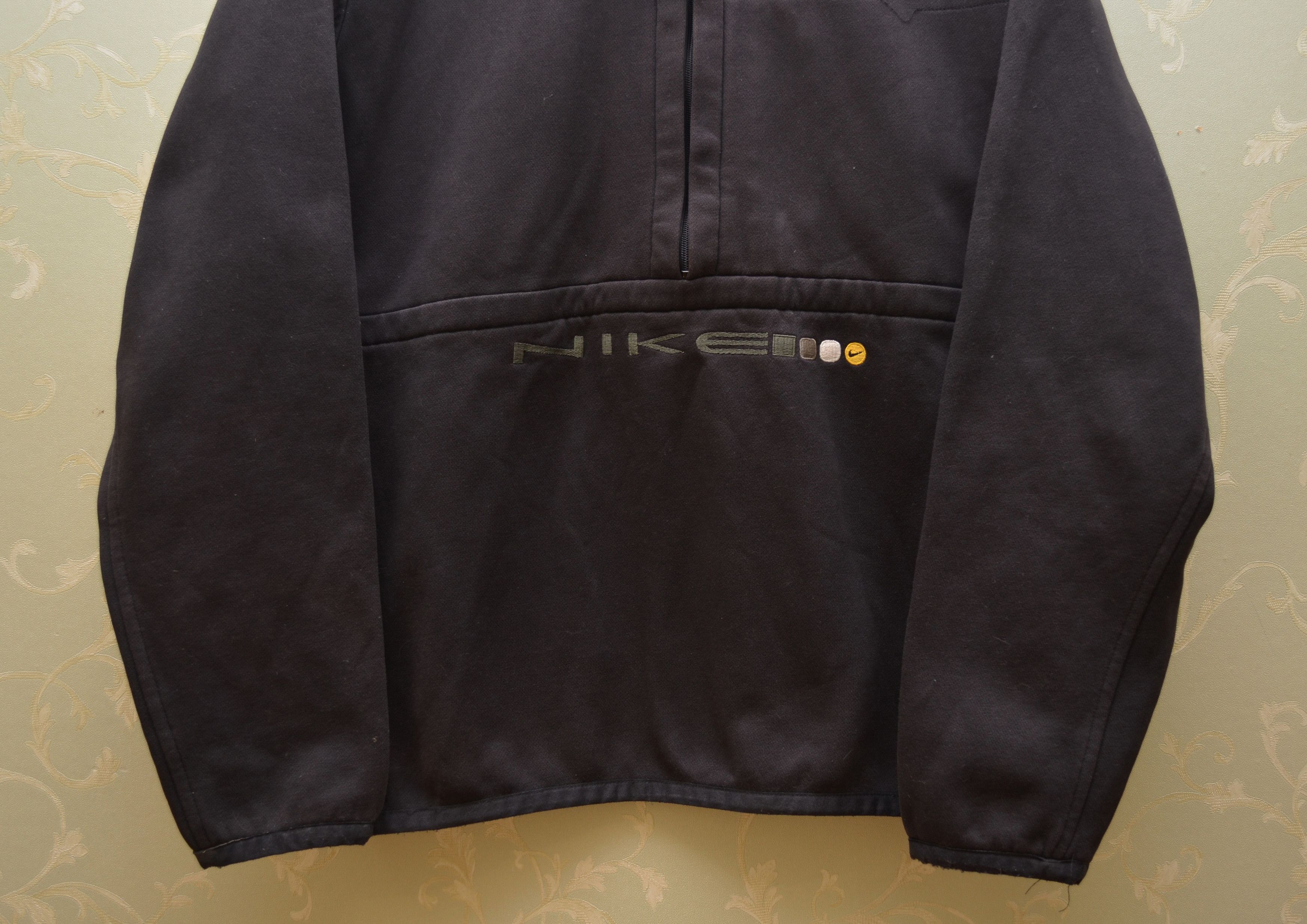 Nike Nike Vintage Big Embroided Logo Hoodie 90s y2k Size US L / EU 52-54 / 3 - 13 Thumbnail
