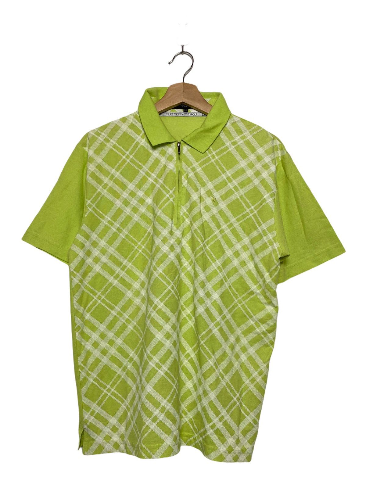 Vintage Vintage Yohji Yamamoto Sacsny Polo Shirt Size US L / EU 52-54 / 3 - 1 Thumbnail