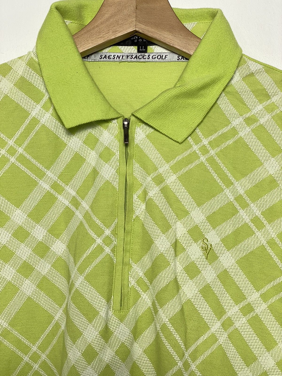 Vintage Vintage Yohji Yamamoto Sacsny Polo Shirt Size US L / EU 52-54 / 3 - 2 Thumbnail