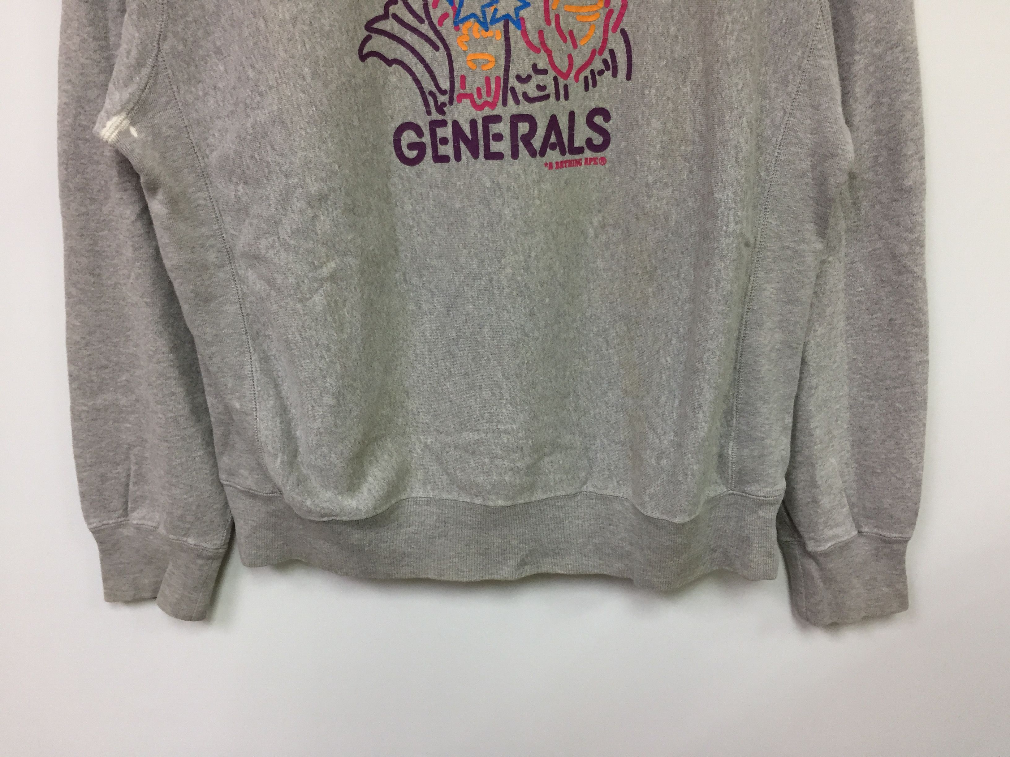 Bape AW2005 BAPE star General Multicolor sweatshirt Size US M / EU 48-50 / 2 - 5 Thumbnail