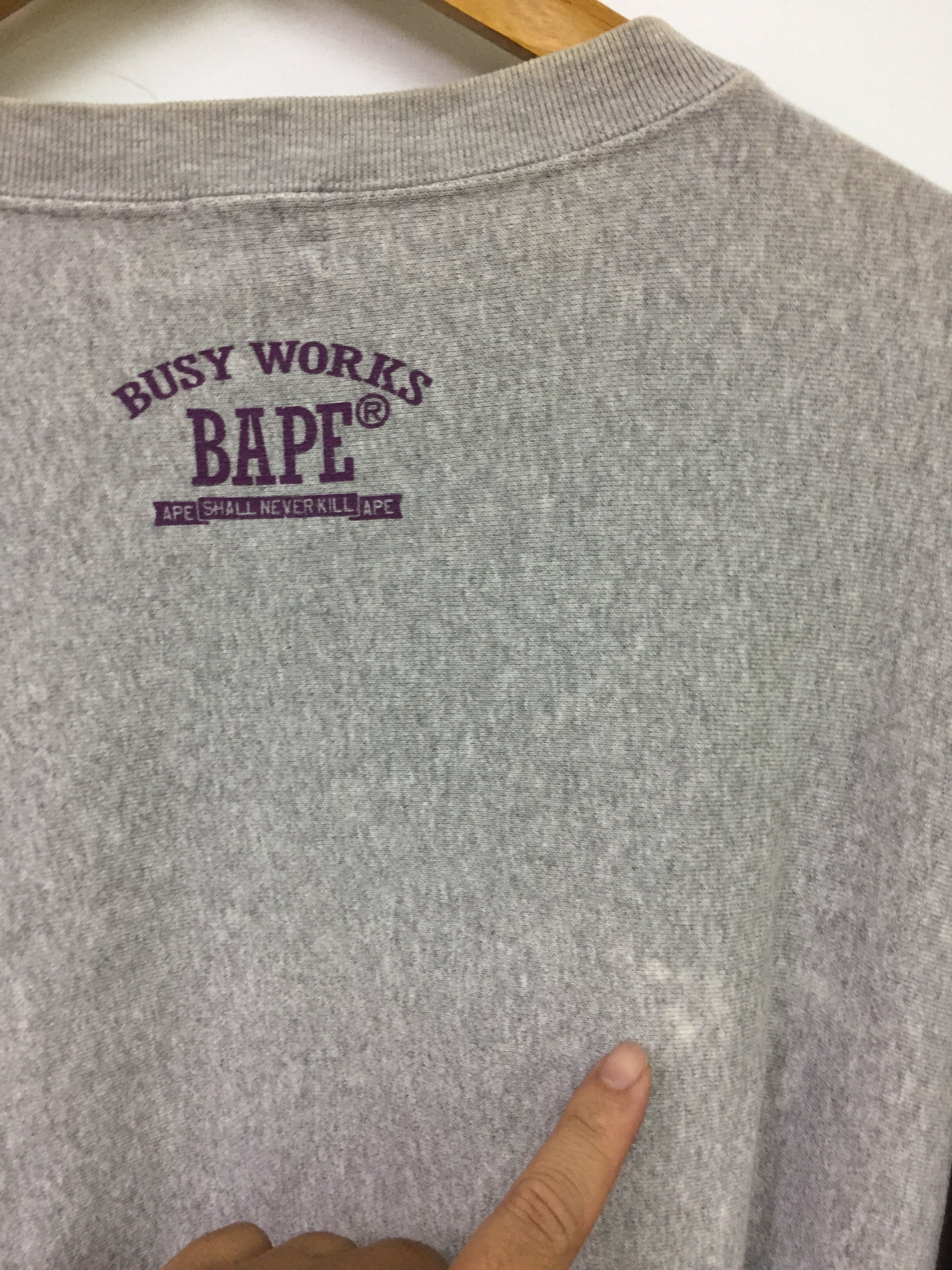 Bape AW2005 BAPE star General Multicolor sweatshirt Size US M / EU 48-50 / 2 - 11 Thumbnail