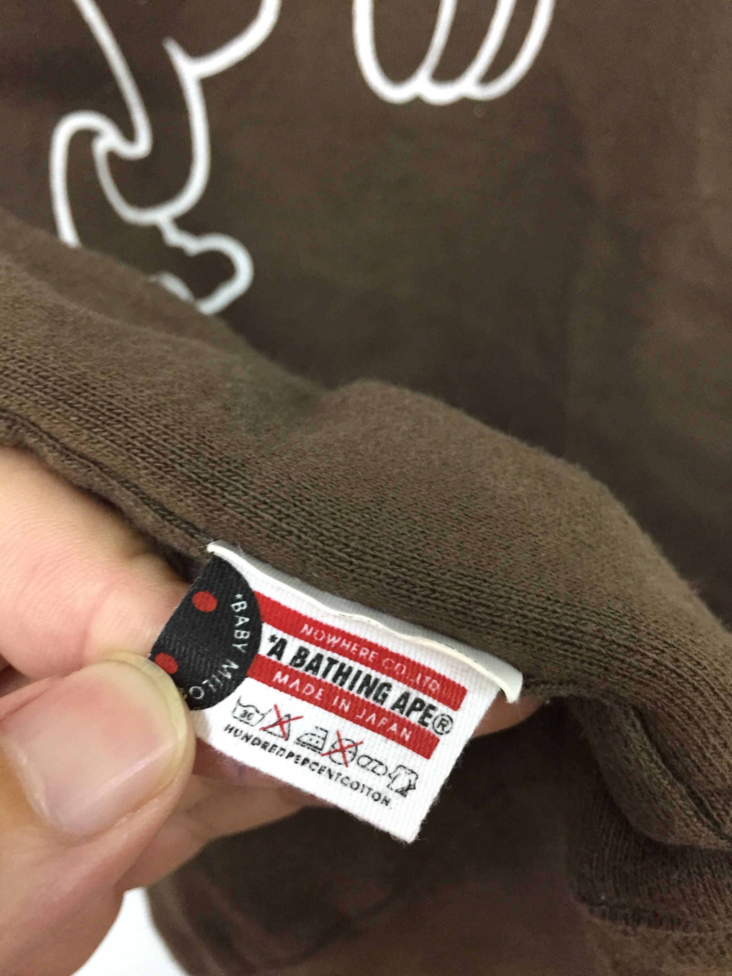 Bape 2005 BAPE Baby Milo reversible sweatshirt Size US M / EU 48-50 / 2 - 14 Thumbnail