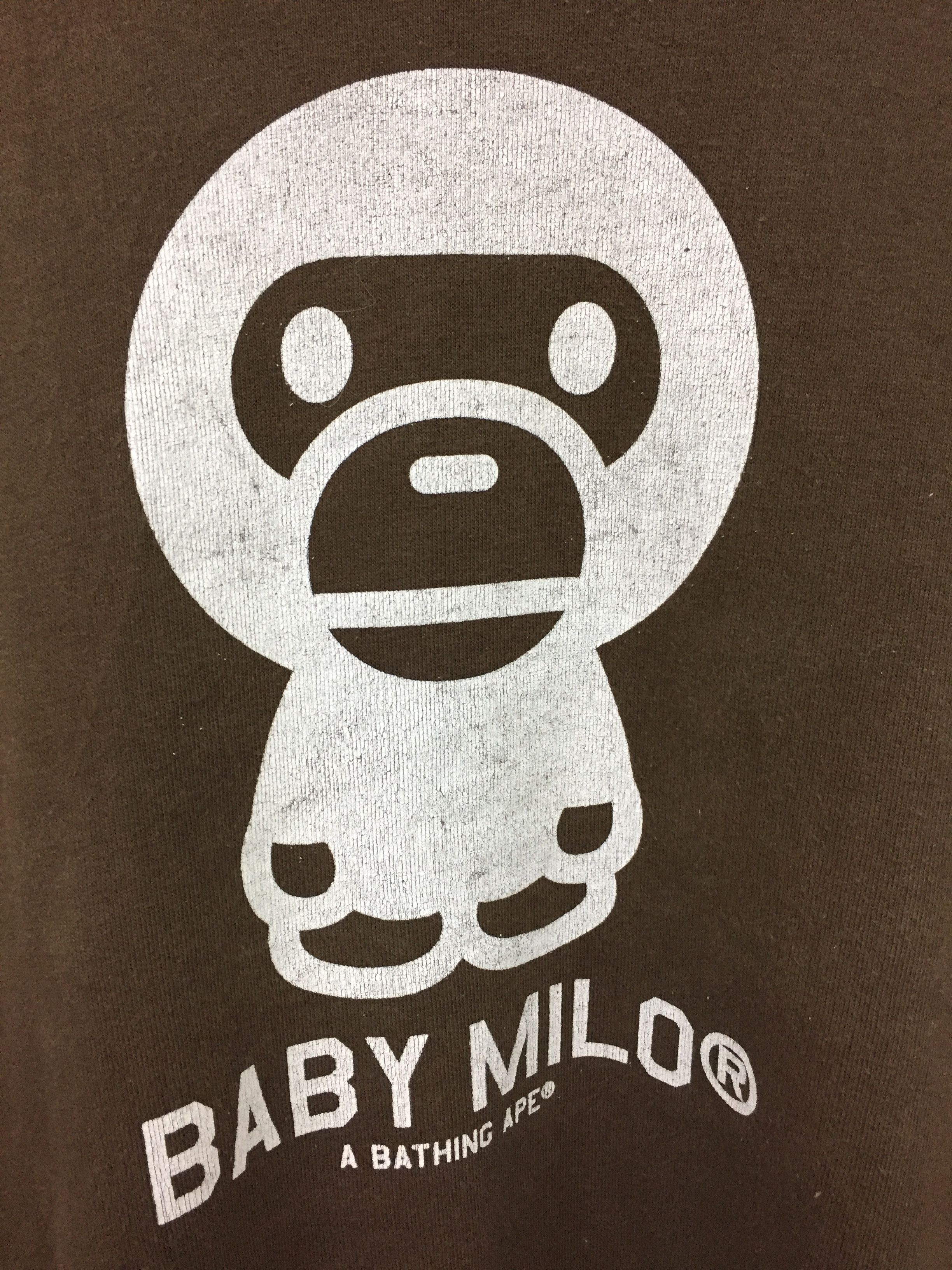 Bape 2005 BAPE Baby Milo reversible sweatshirt Size US M / EU 48-50 / 2 - 9 Thumbnail