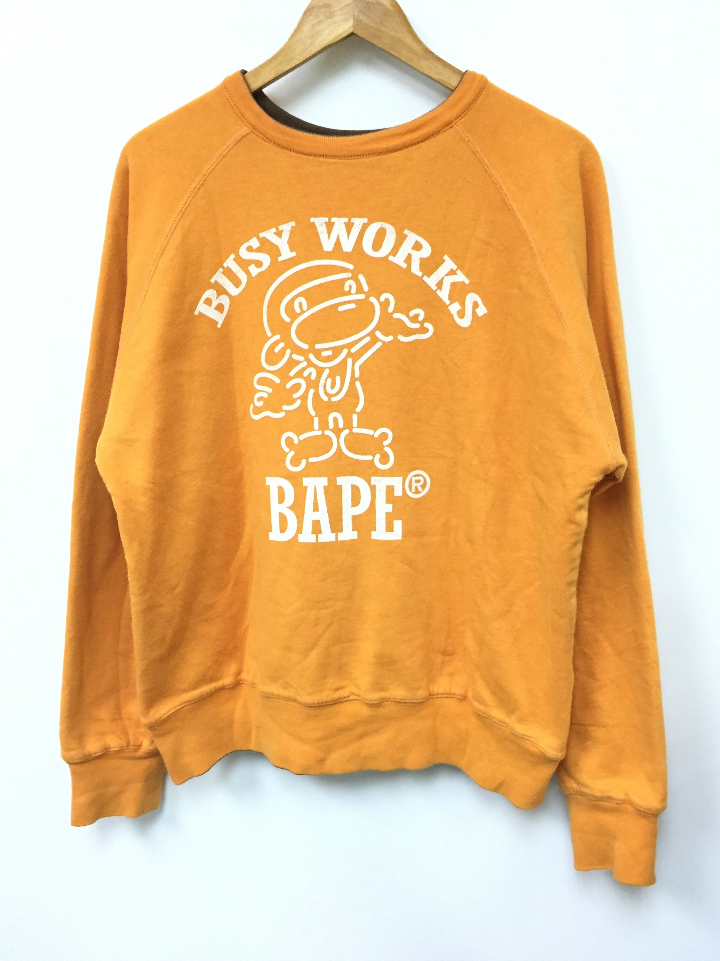 Bape 2005 BAPE Baby Milo reversible sweatshirt Size US M / EU 48-50 / 2 - 5 Thumbnail