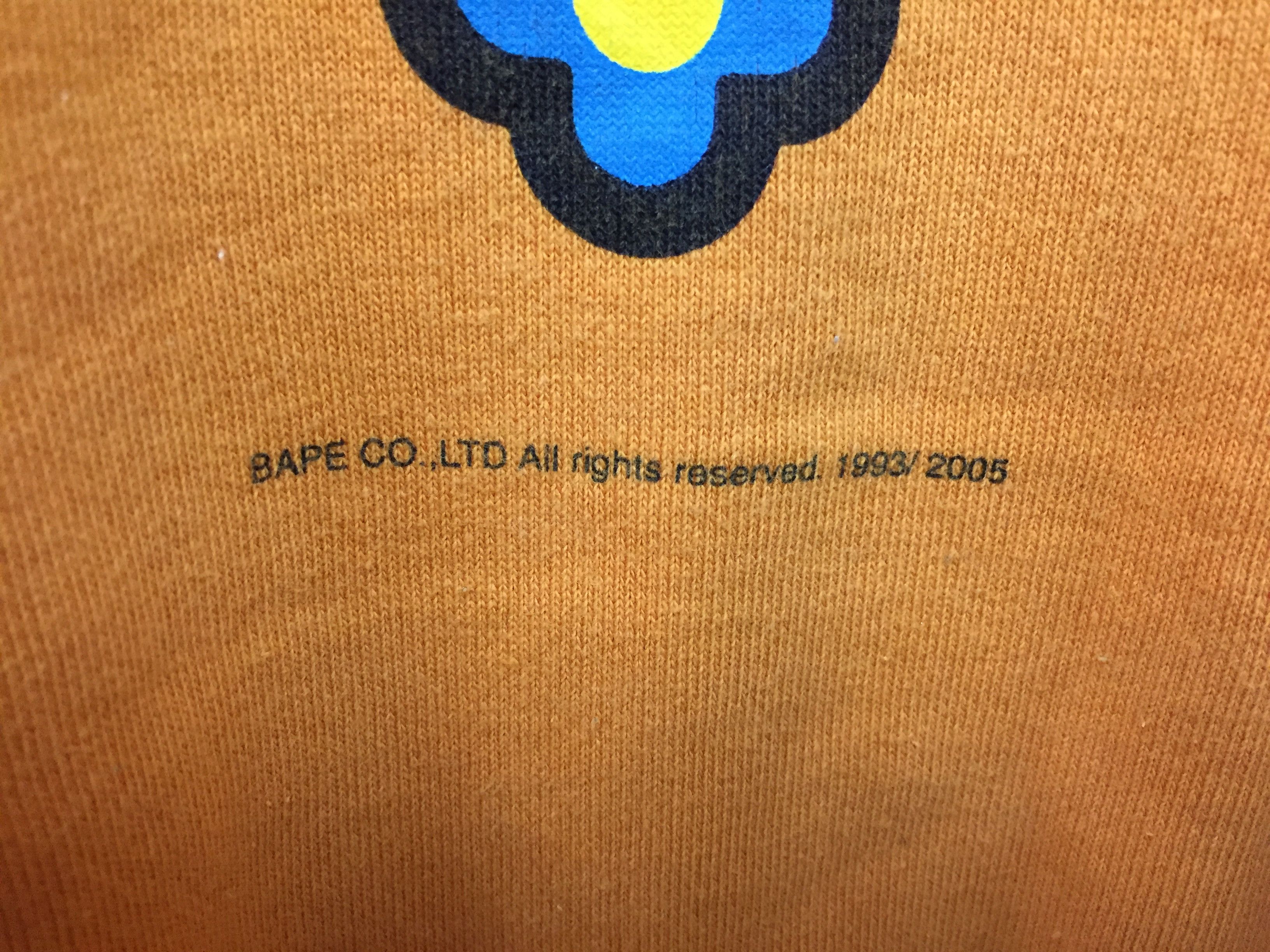 Bape 2005 BAPE Baby Milo reversible sweatshirt Size US M / EU 48-50 / 2 - 4 Thumbnail
