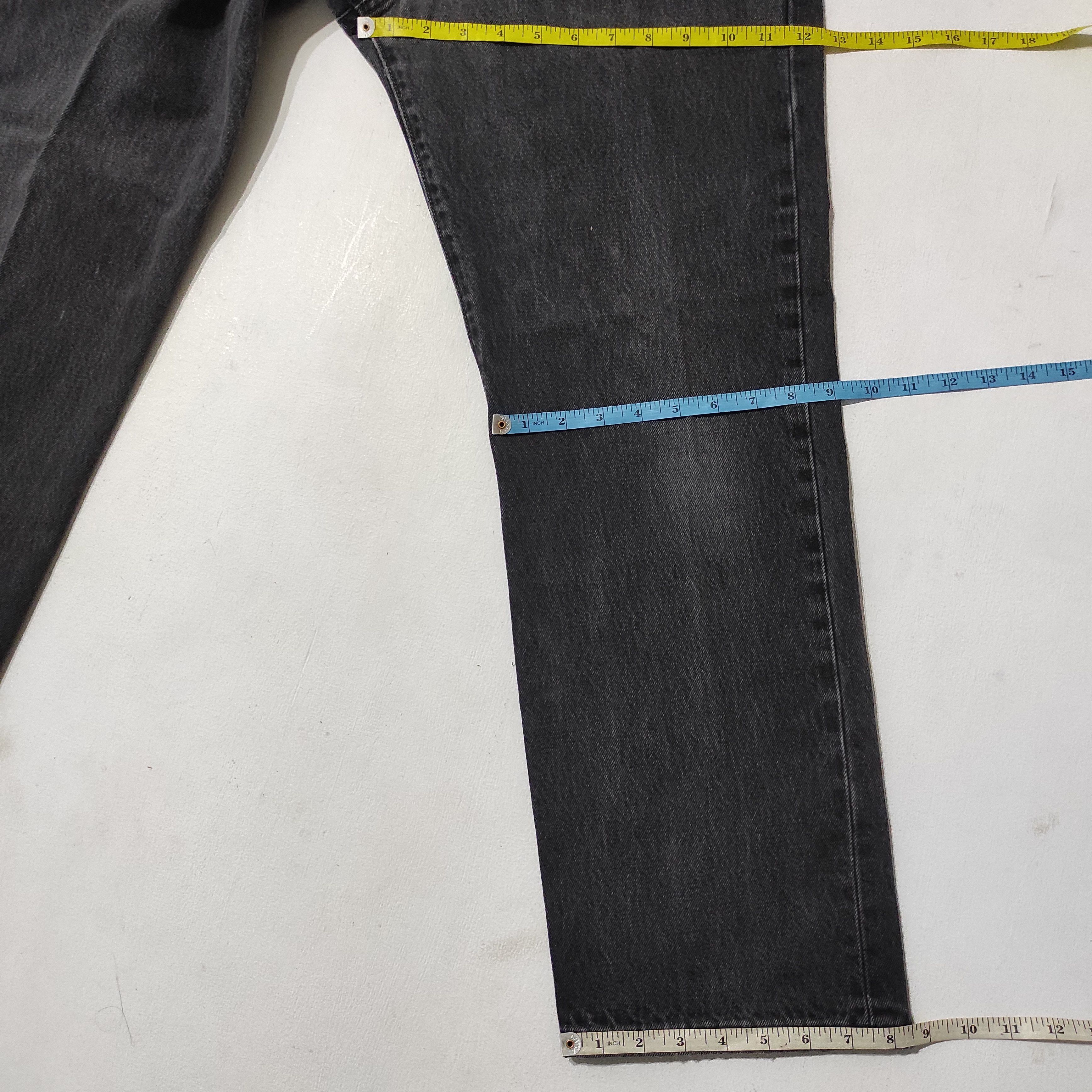 Levi's × Levi's Vintage Clothing Vintage Levis 501 Black Denim Jeans Size US 32 / EU 48 - 19 Thumbnail