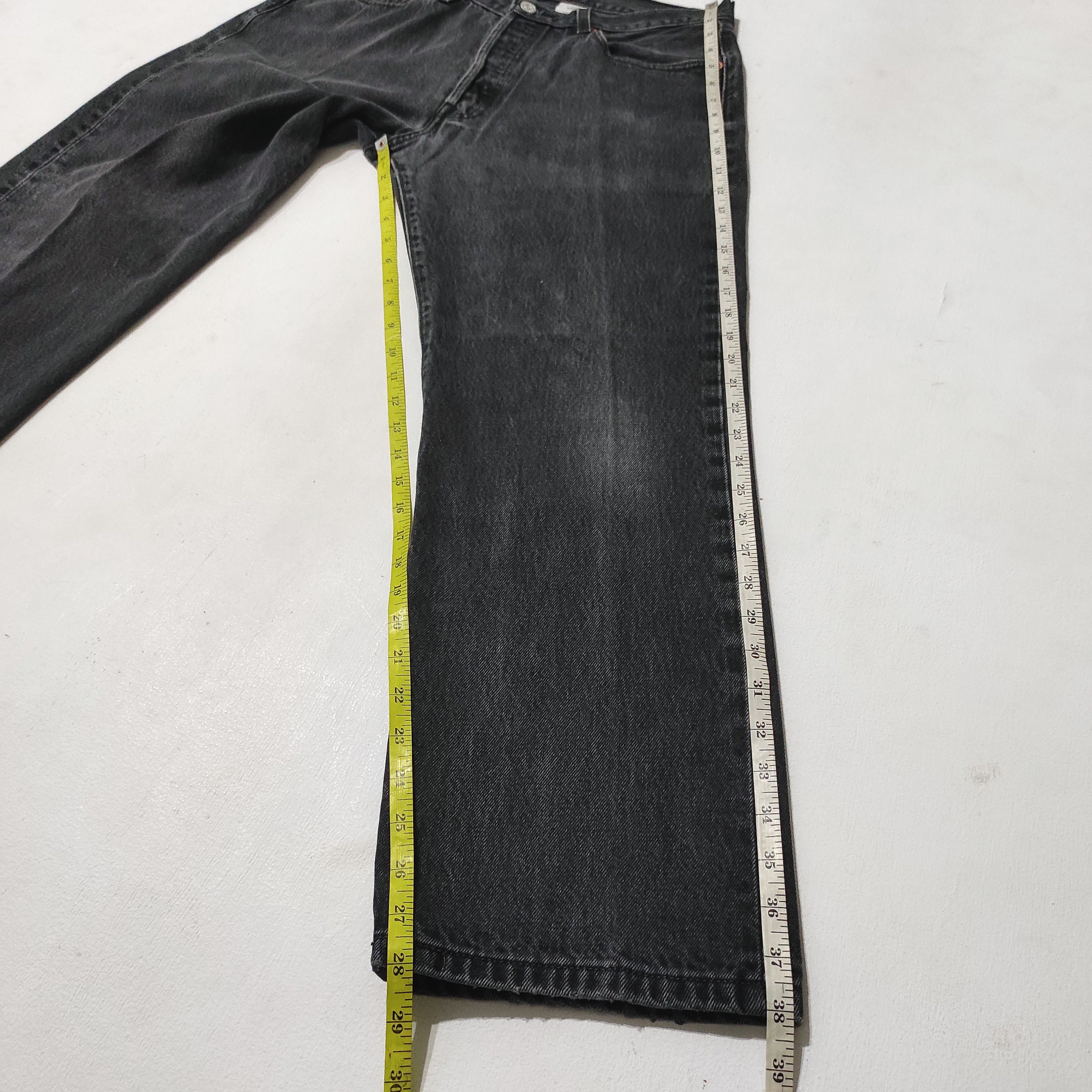 Levi's × Levi's Vintage Clothing Vintage Levis 501 Black Denim Jeans Size US 32 / EU 48 - 20 Thumbnail
