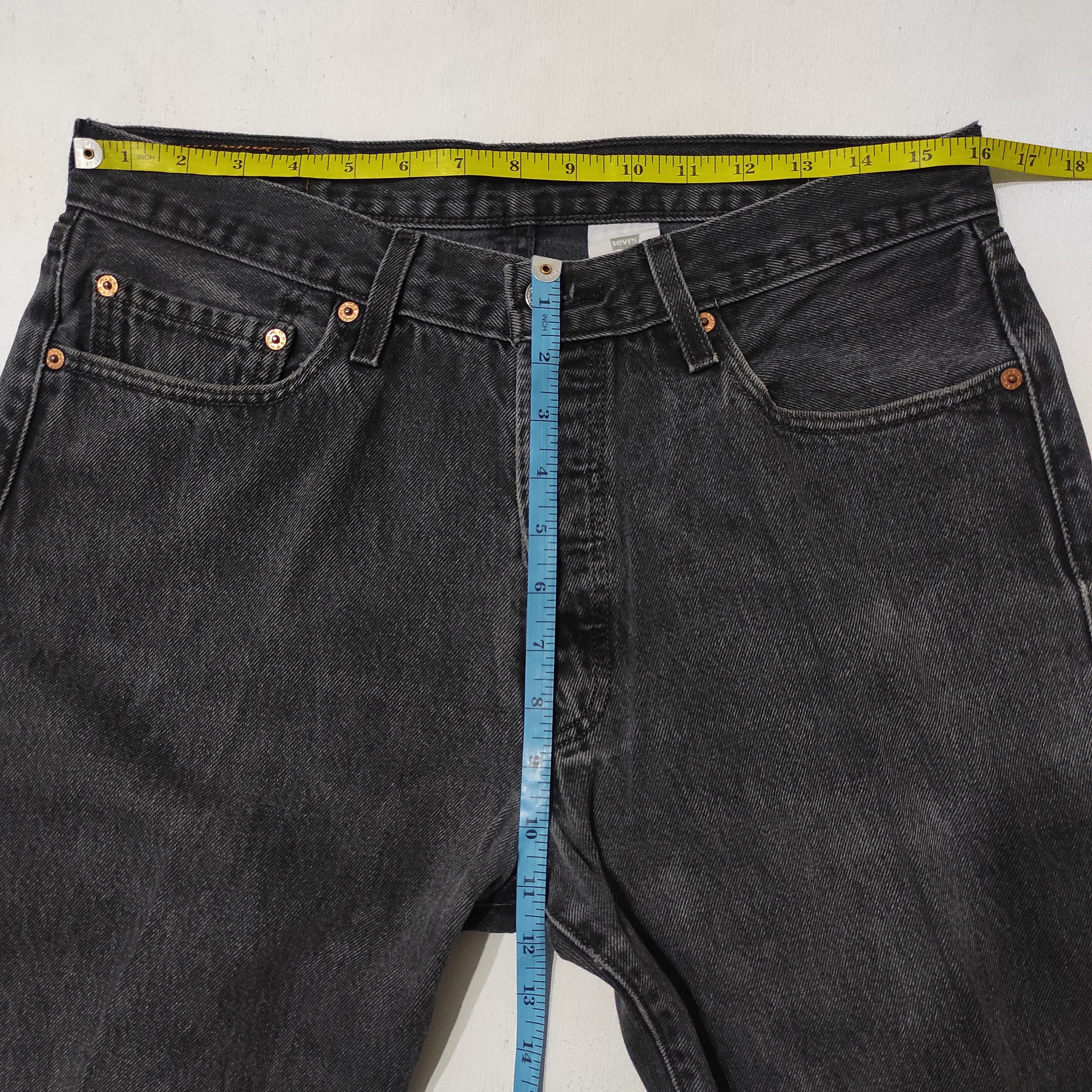Levi's × Levi's Vintage Clothing Vintage Levis 501 Black Denim Jeans Size US 32 / EU 48 - 18 Thumbnail