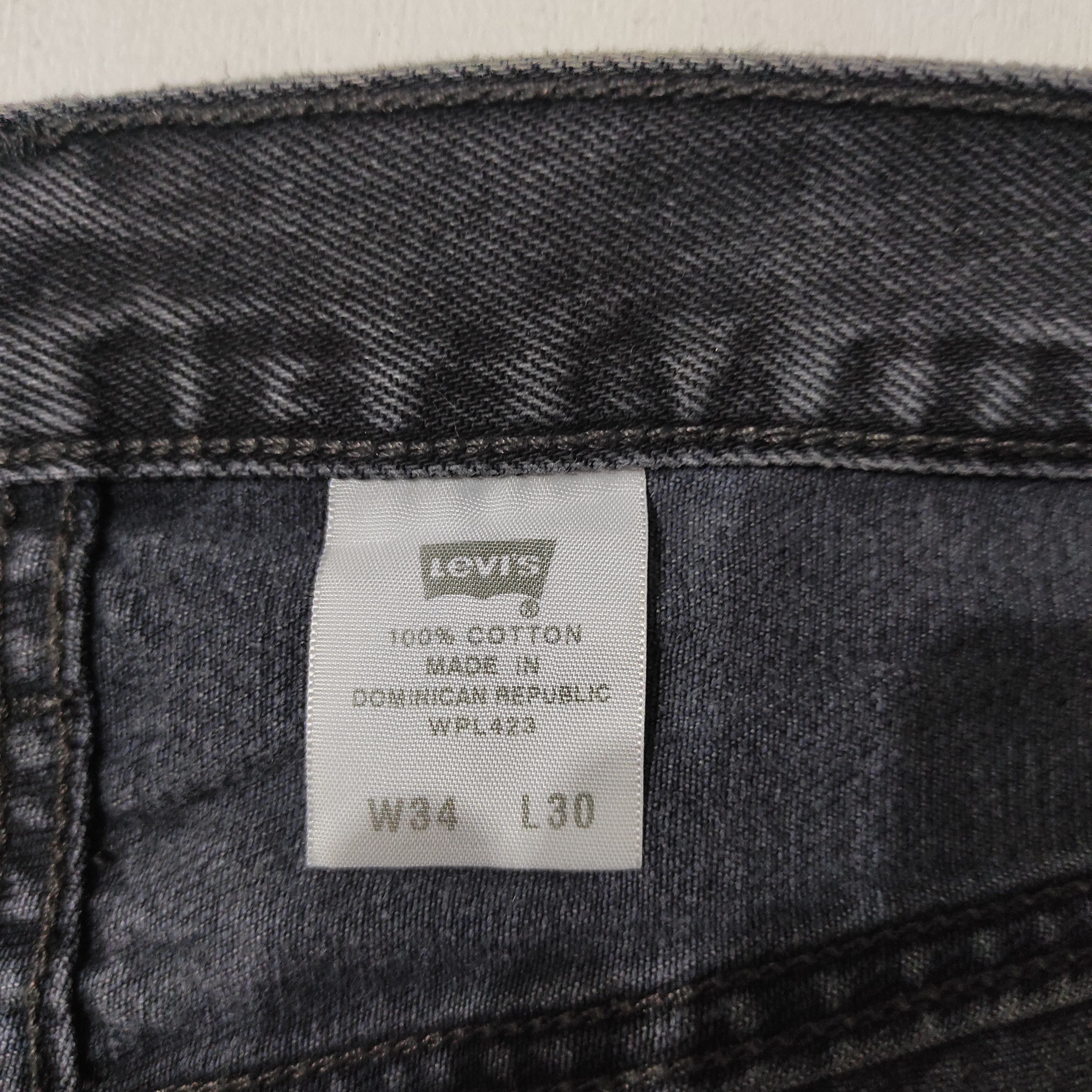 Levi's × Levi's Vintage Clothing Vintage Levis 501 Black Denim Jeans Size US 32 / EU 48 - 7 Thumbnail