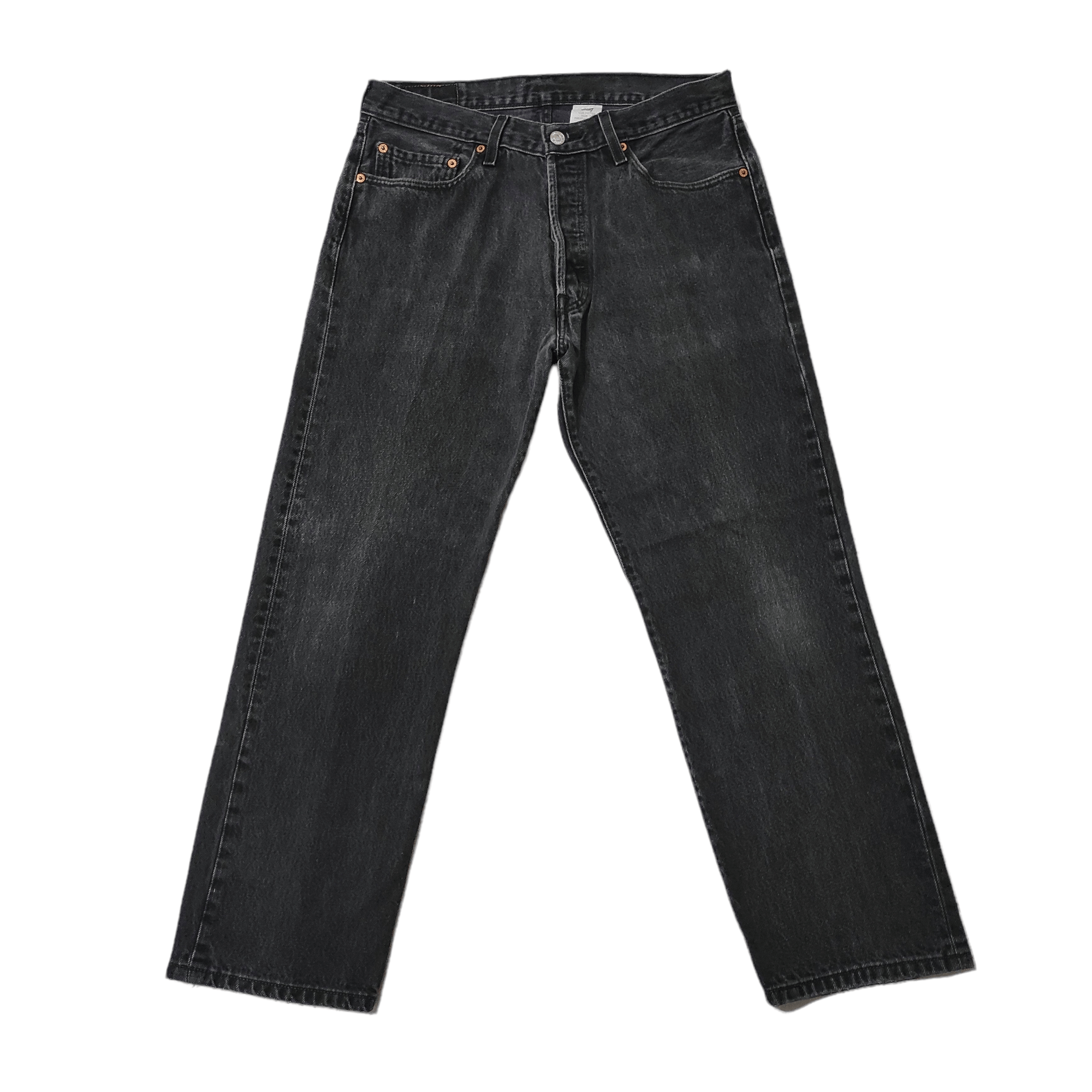 Levi's × Levi's Vintage Clothing Vintage Levis 501 Black Denim Jeans Size US 32 / EU 48 - 1 Thumbnail