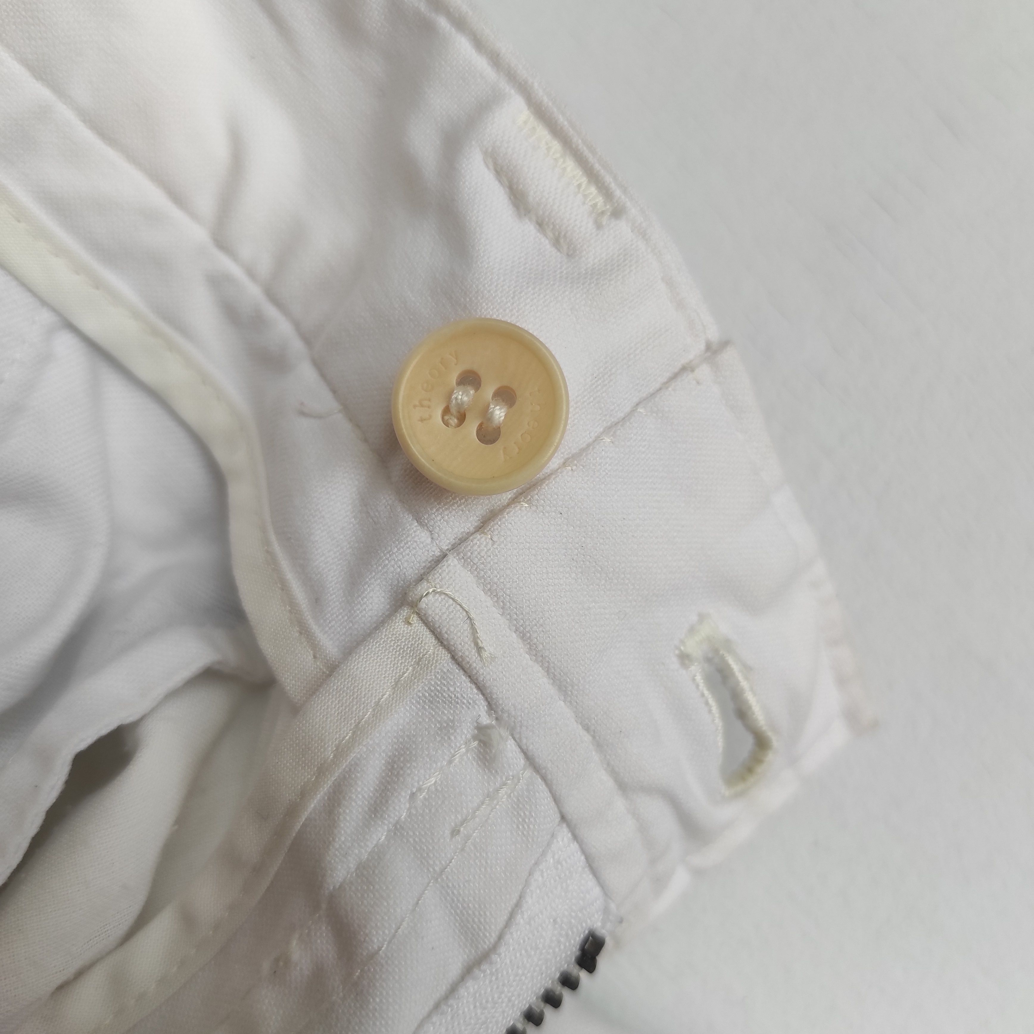 Japanese Brand × Theory Theory Cargo Pants White Size US 30 / EU 46 - 10 Thumbnail
