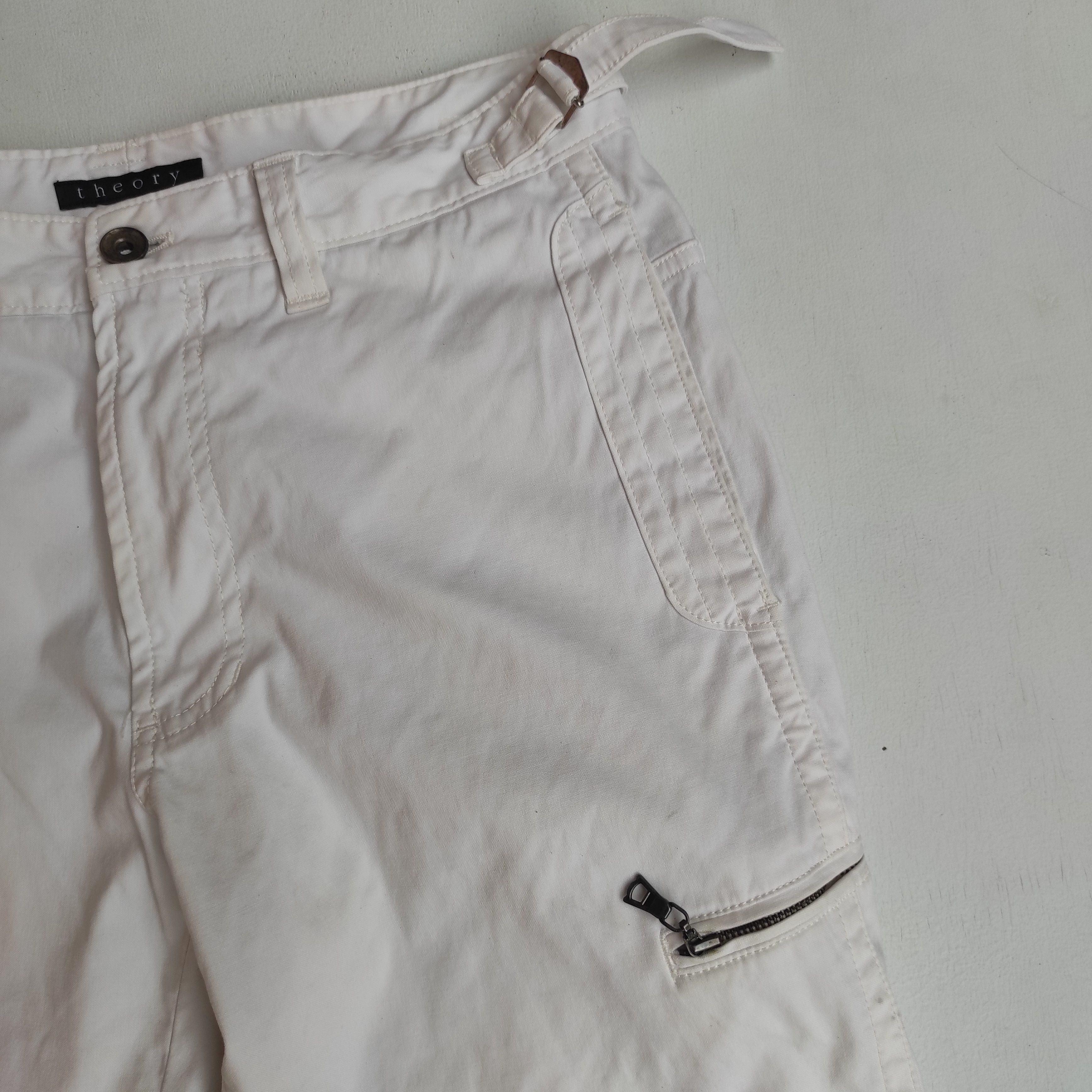 Japanese Brand × Theory Theory Cargo Pants White Size US 30 / EU 46 - 5 Thumbnail