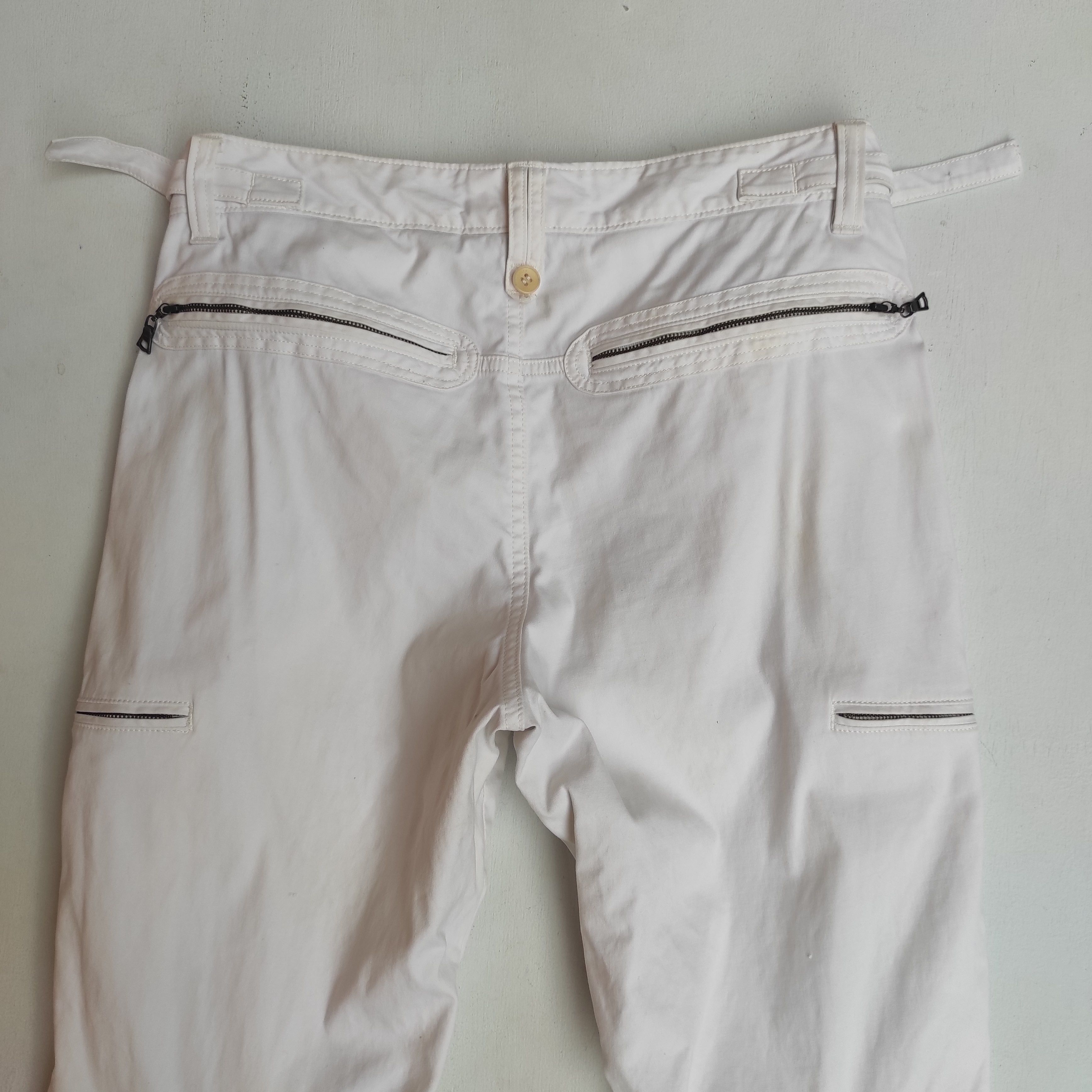 Japanese Brand × Theory Theory Cargo Pants White Size US 30 / EU 46 - 12 Thumbnail