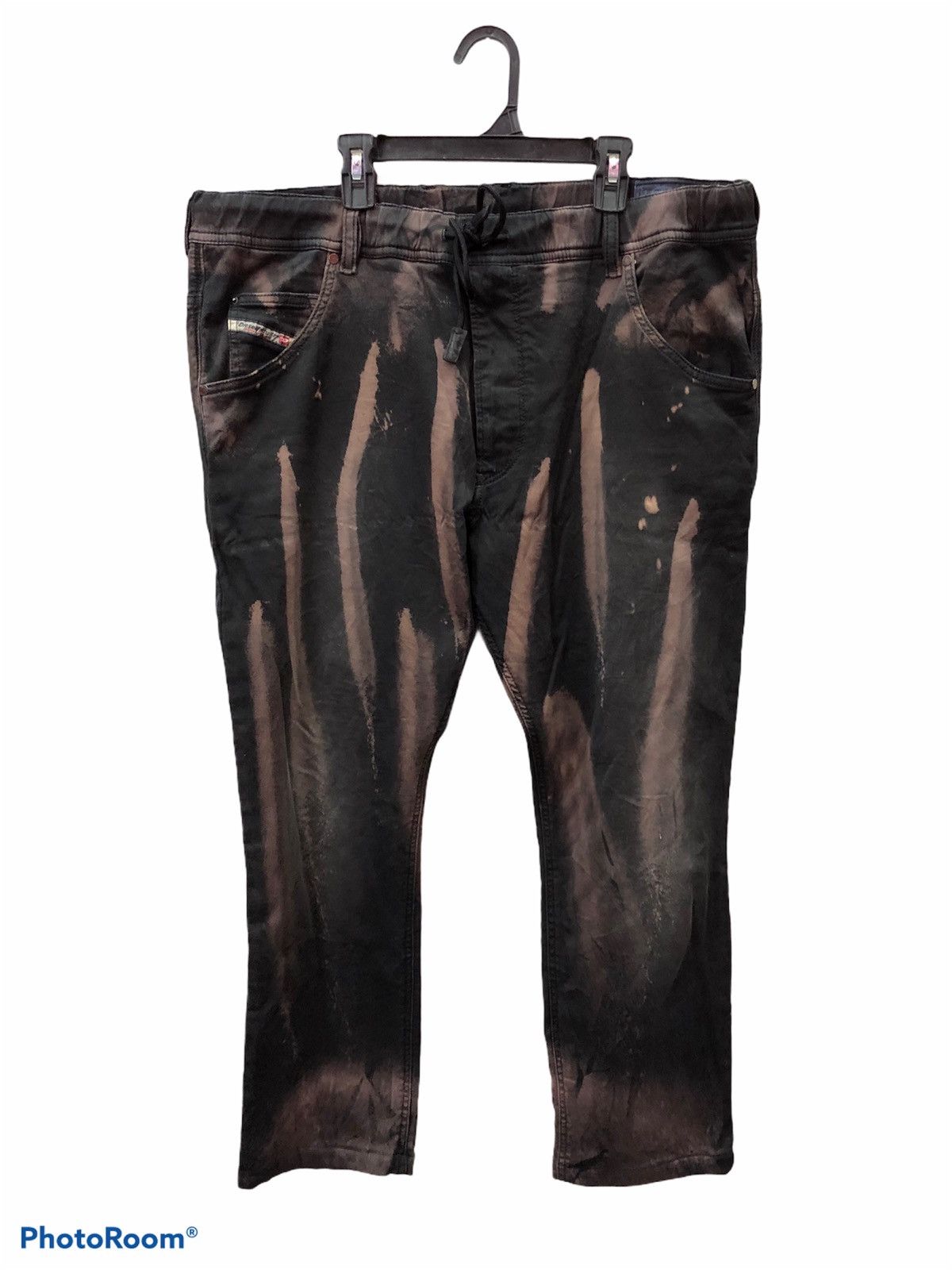 Diesel Distressed Diesel pants custom made acid wash Size US 37 - 1 Thumbnail