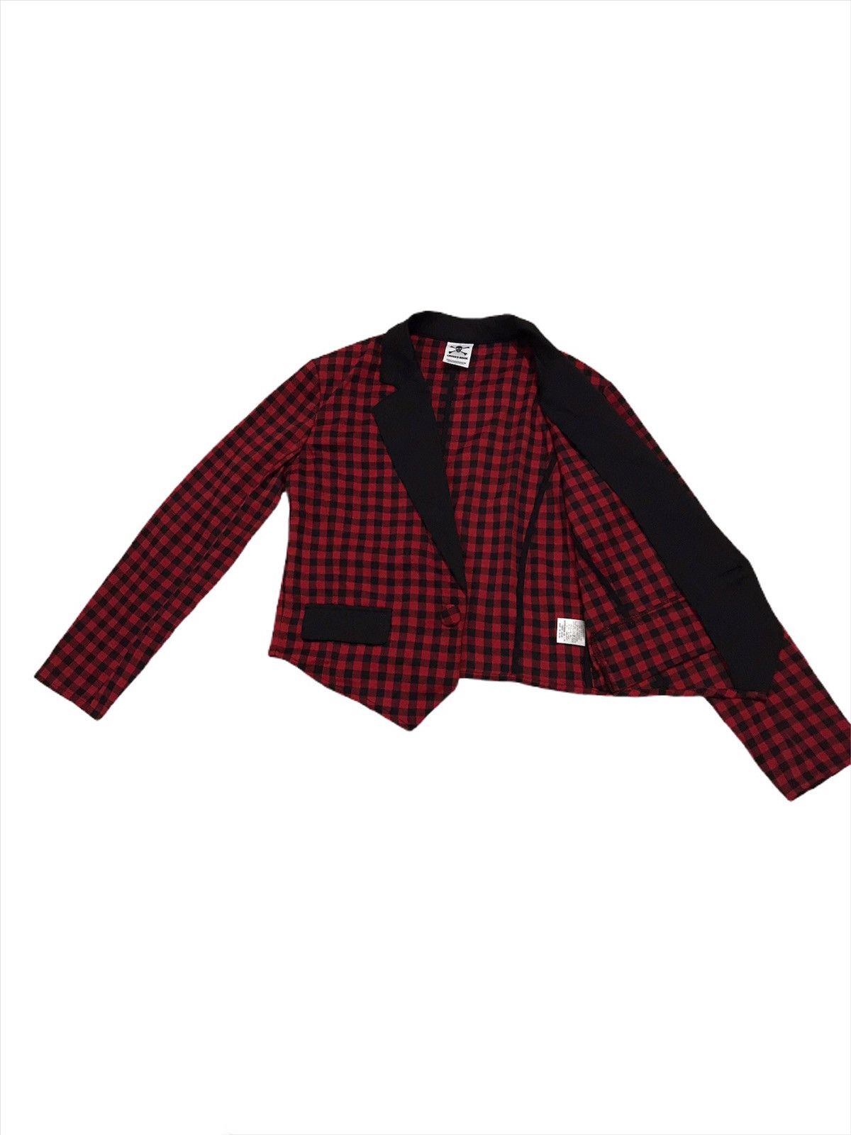 Seditionaries Super Lovers Tokyo Japan Tartan / Check Blazer Jacket Size 48S - 3 Thumbnail