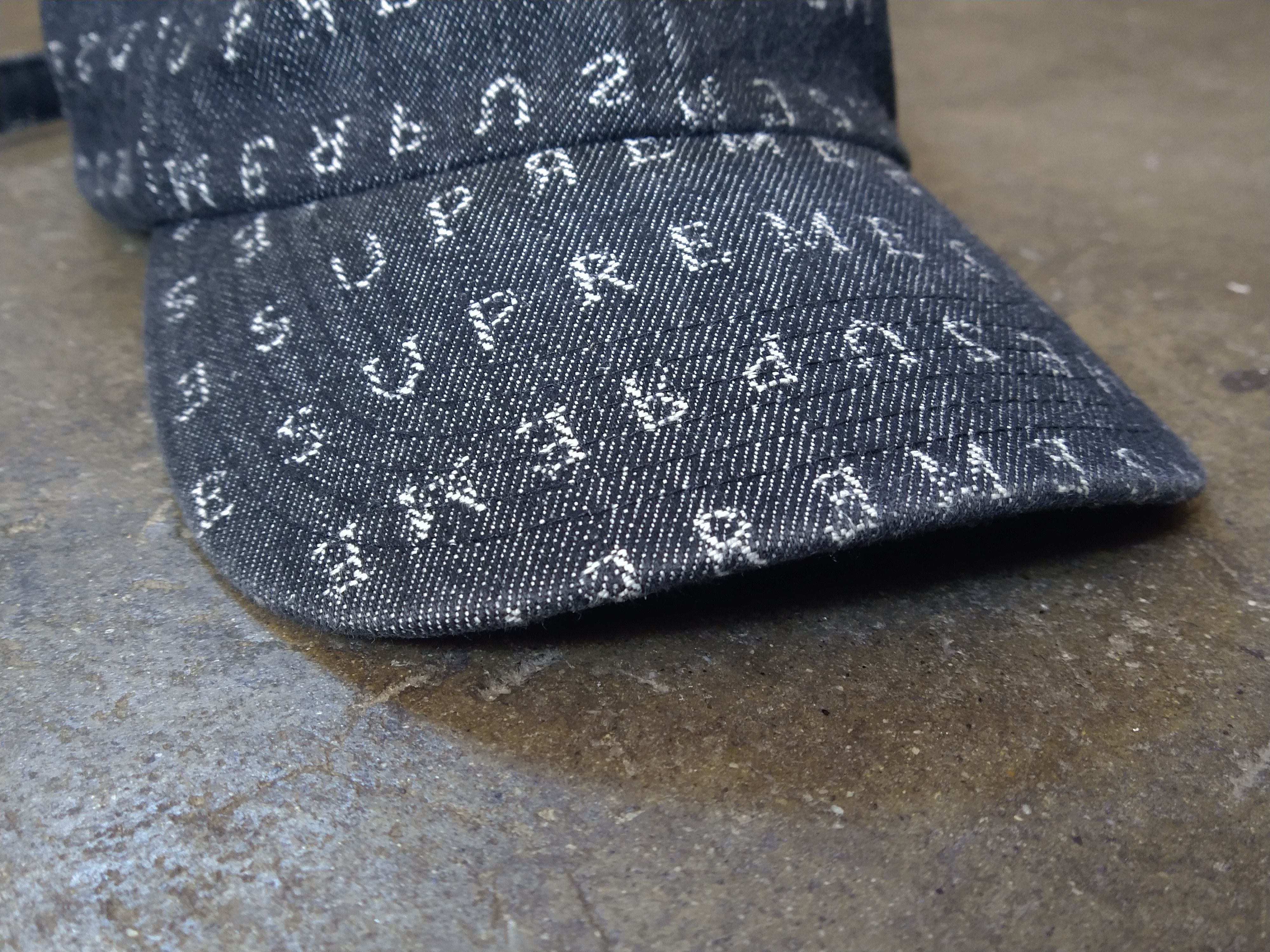 Supreme Supreme Jacquard Logos Denim 6-Panel Black SS20 Size ONE SIZE - 5 Thumbnail