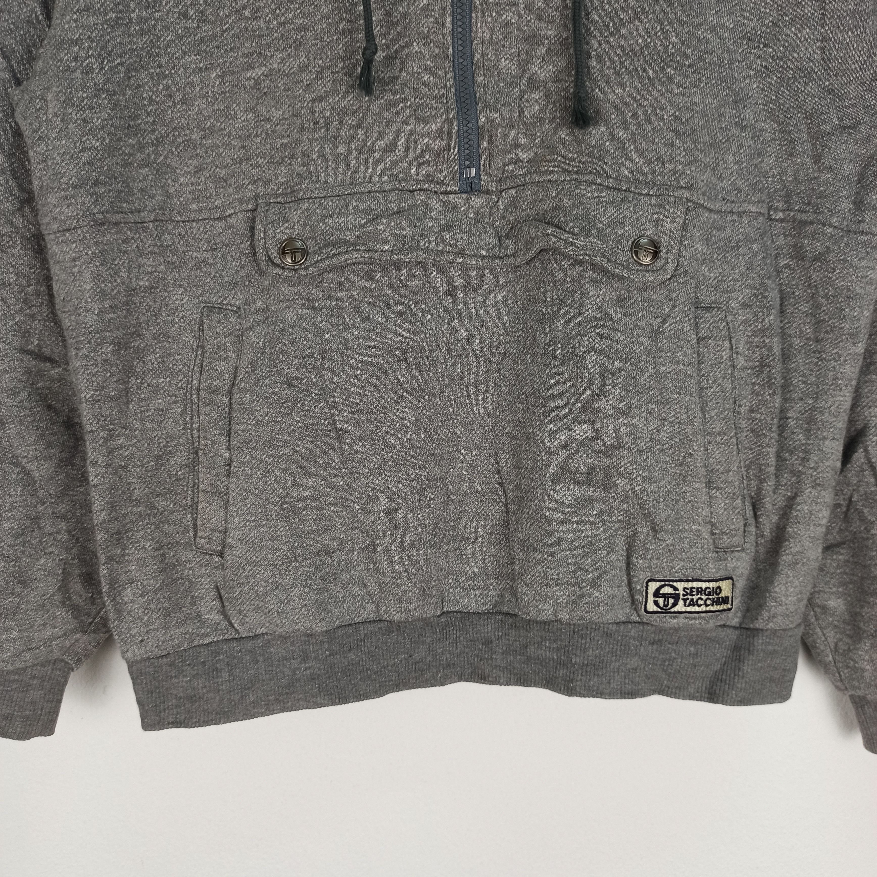 Sergio Tacchini 🔥Rare🔥 Sergio Tacchini Hoodie Simple But Nice Size US M / EU 48-50 / 2 - 2 Thumbnail
