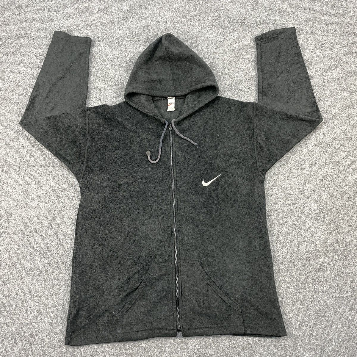 Nike × Vintage Vintage Nike 80s Hoodies Size US L / EU 52-54 / 3 - 3 Thumbnail