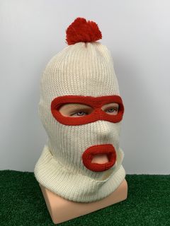 Men's Black/ Red Supreme Beanie / Ski Mask for Sale in Columbia