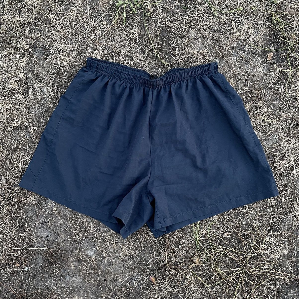 Vintage Vintage 90s Nike Swoosh Drill Shorts Streetwear Y2K Logo 32 Size US 32 / EU 48 - 1 Thumbnail