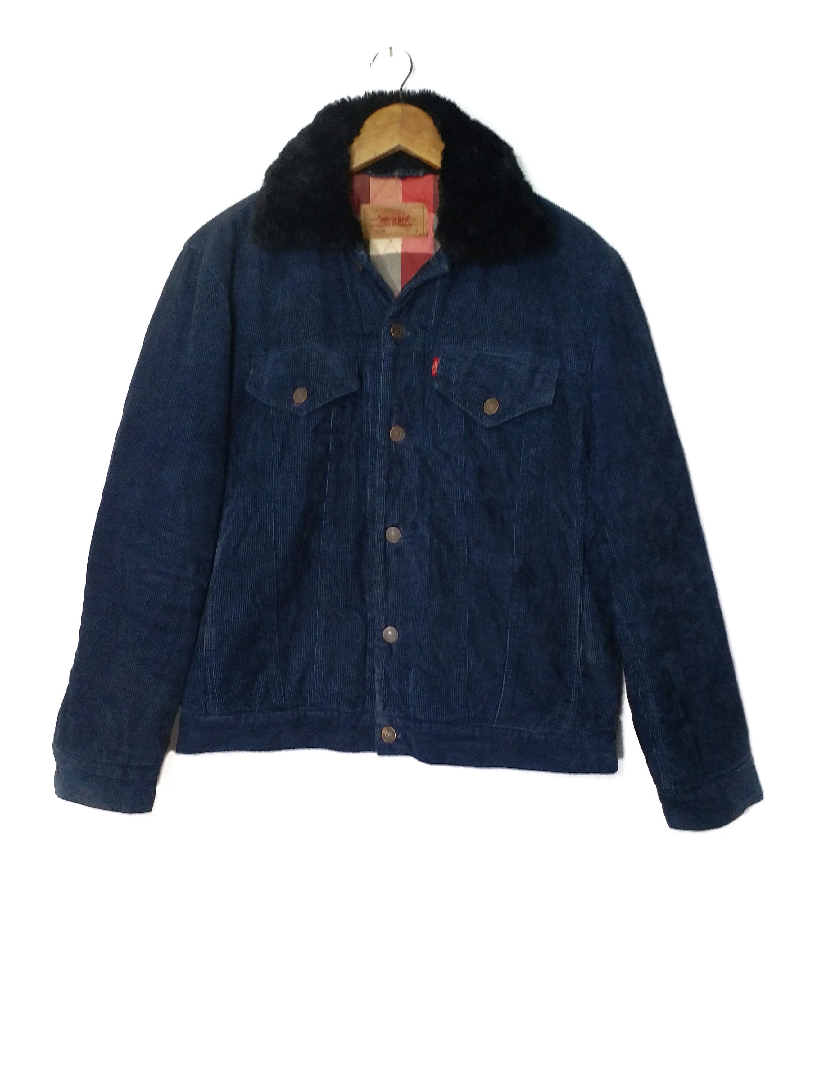 Levi's Vintage Clothing 🔥QUICK SALE✅Stunning Corduroy Levis Sherpa Collar Size US M / EU 48-50 / 2 - 1 Thumbnail