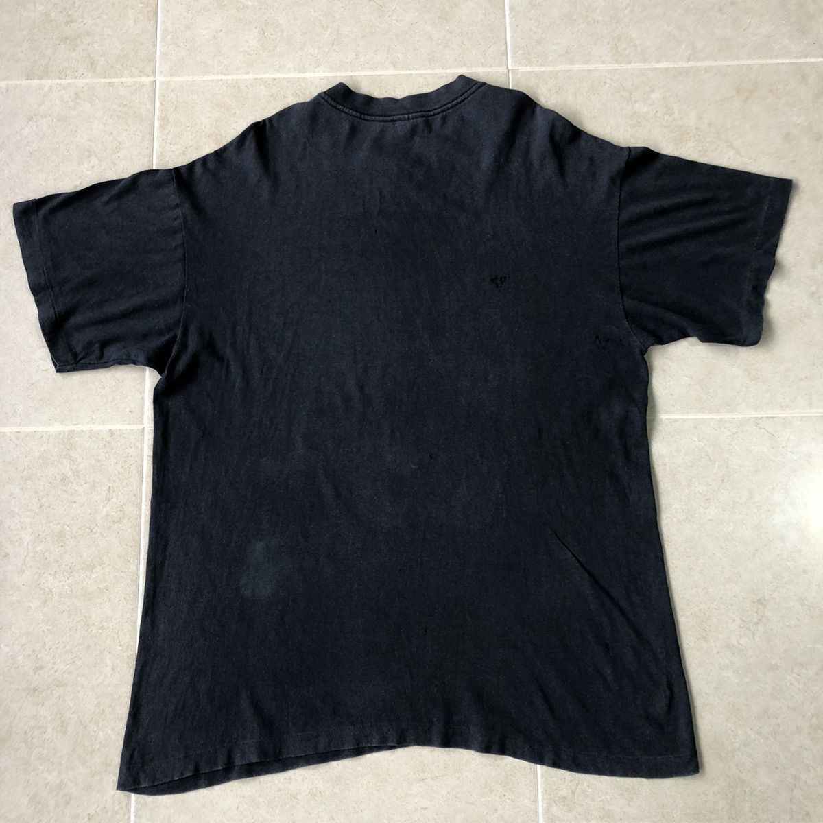 Vintage Vintage 90s Thrashed Faded nWo New World Order T Shirt Size US XL / EU 56 / 4 - 3 Thumbnail