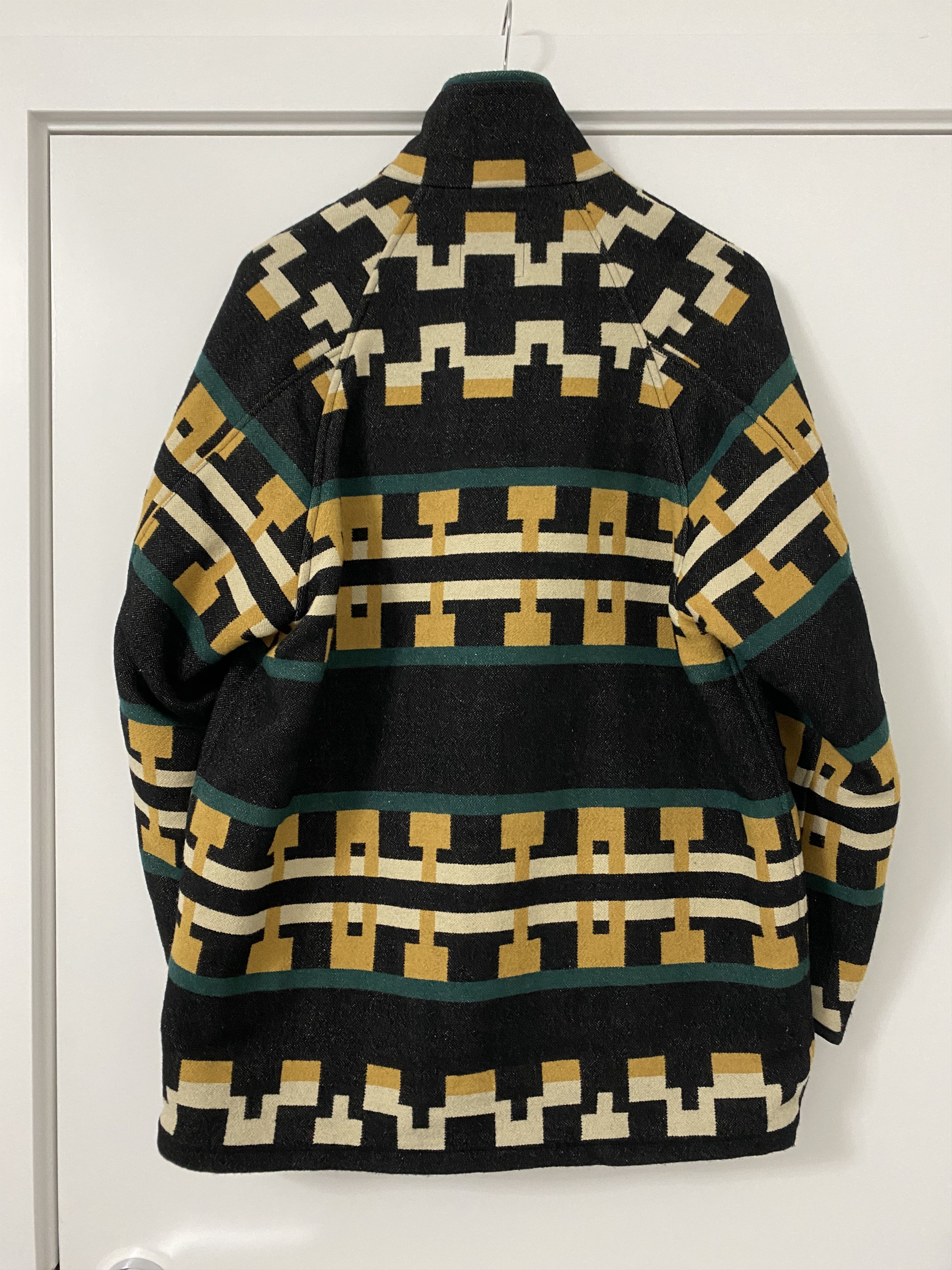 VISVIM HOPILAND COAT NATIVE BLANKET