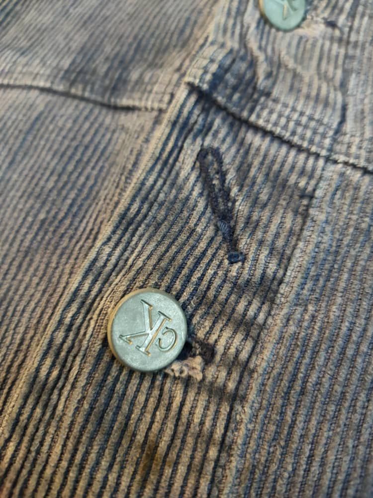 Calvin Klein 💥LAST CALL💥 VIntage Calvin Klein Corduroy Shirt Size US L / EU 52-54 / 3 - 5 Thumbnail