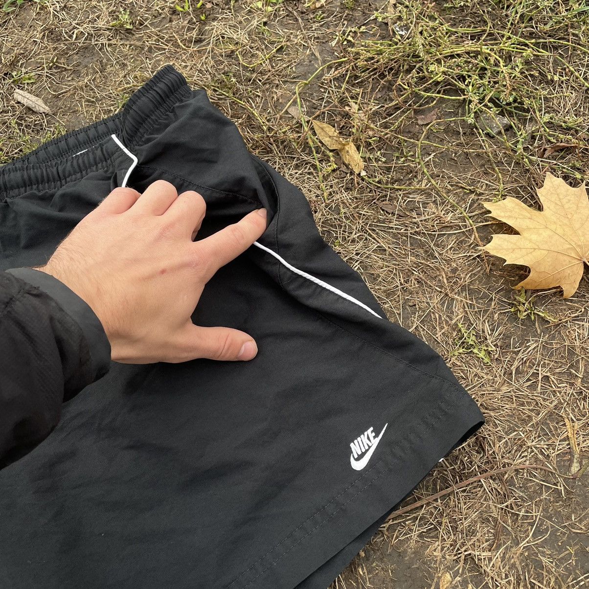 Nike Vintage Y2K Drill Nike Swoosh Logo Shorts Streetwear 90s Size US 36 / EU 52 - 4 Thumbnail