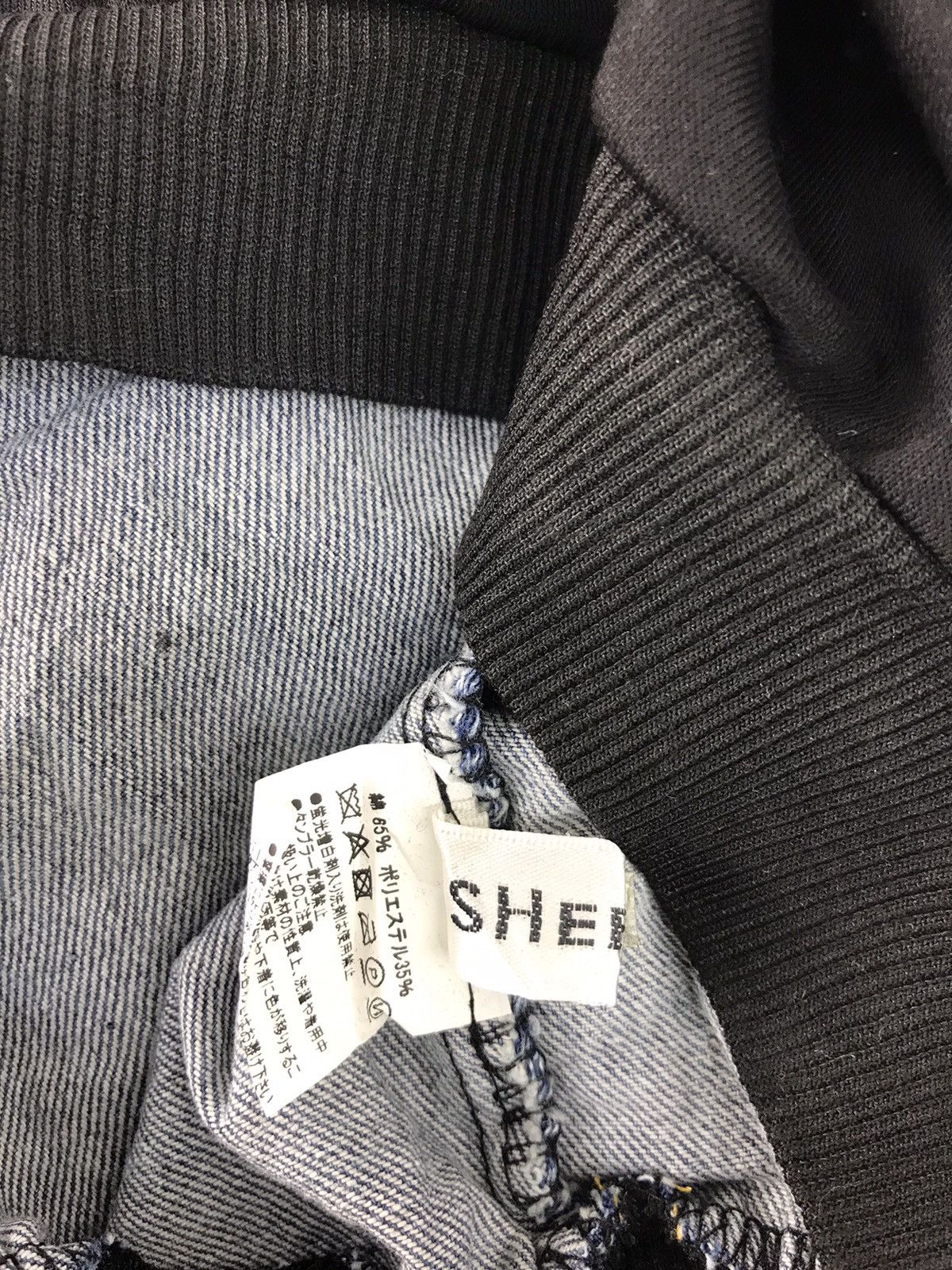 Japanese Brand × Vintage Sheena Overhelming Outer Denim Cotton Crewneck Pull Over Size US S / EU 44-46 / 1 - 6 Thumbnail