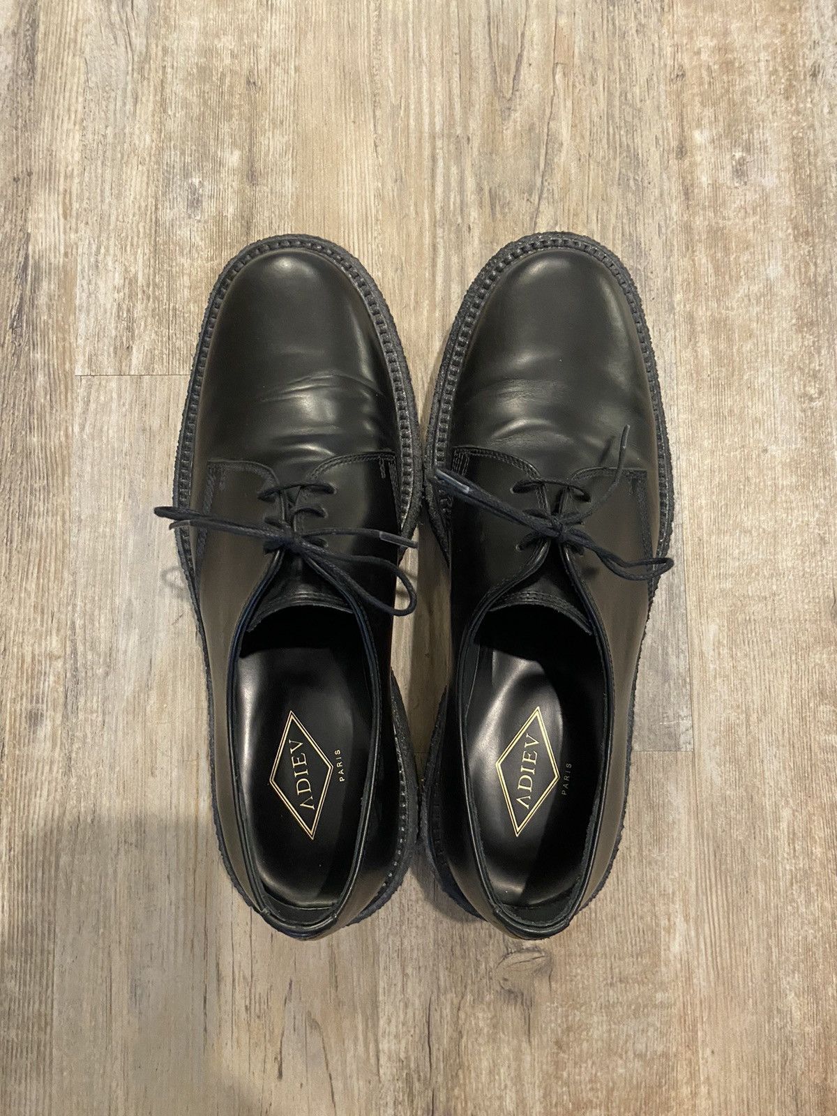Adieu Paris Type 145 Leather Derby Shoes | Grailed