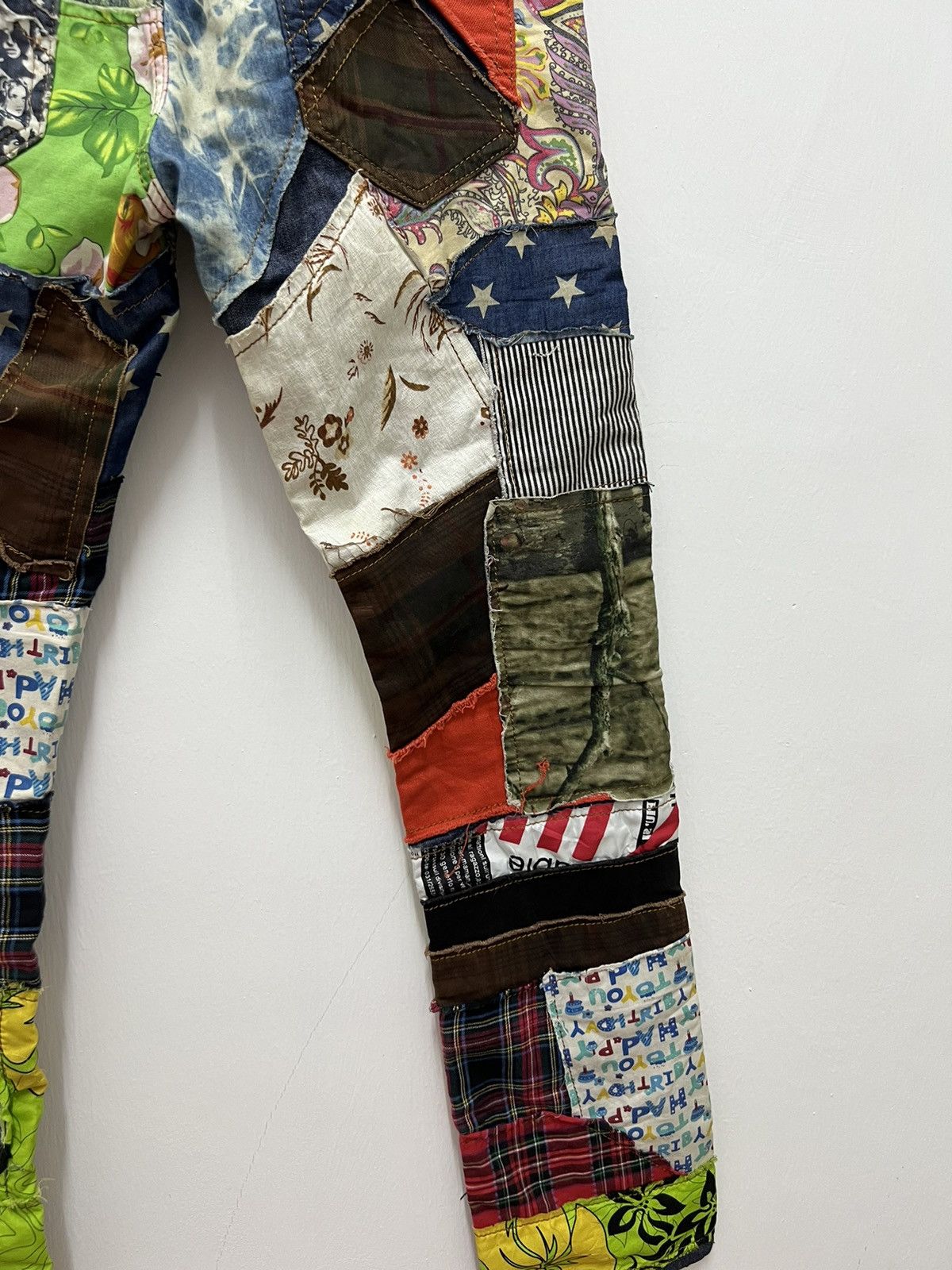 Japanese Brand Rare Patchwork Denim 32 Size Size US 32 / EU 48 - 8 Thumbnail