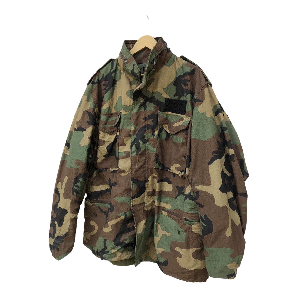 Vintage Vintage US Army Woodland Camouflaged Pattern Size US L / EU 52-54 / 3 - 1 Thumbnail