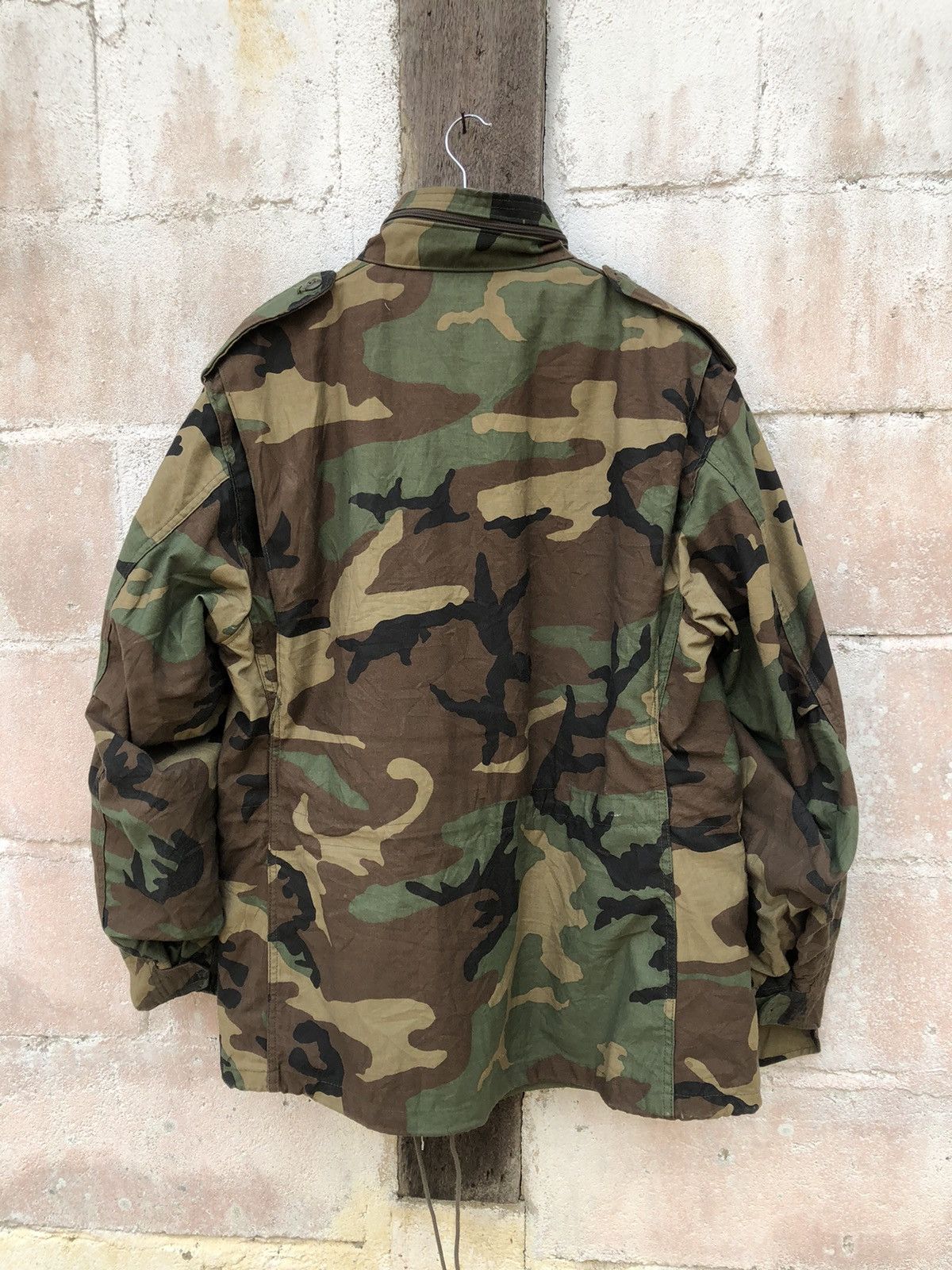 Vintage Vintage US Army Woodland Camouflaged Pattern Size US L / EU 52-54 / 3 - 4 Thumbnail