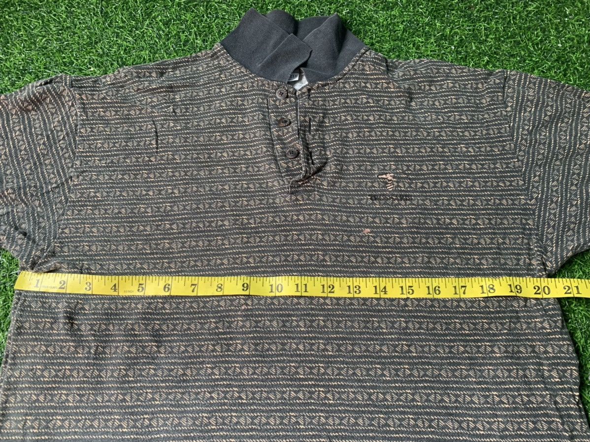 Trussardi Trussardi All Over Printed Classic Design Polo Tee Unisex Size US S / EU 44-46 / 1 - 6 Thumbnail