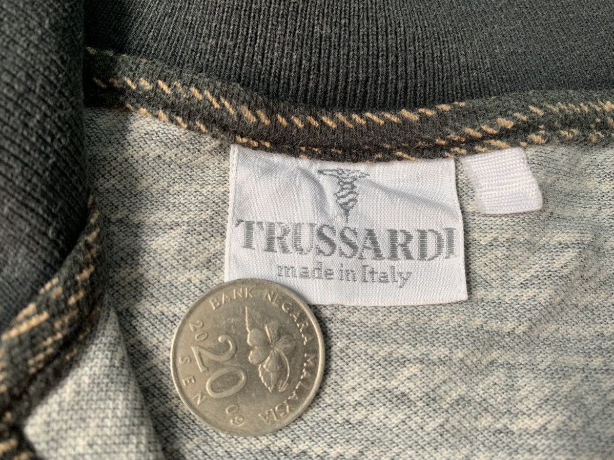 Trussardi Trussardi All Over Printed Classic Design Polo Tee Unisex Size US S / EU 44-46 / 1 - 2 Thumbnail
