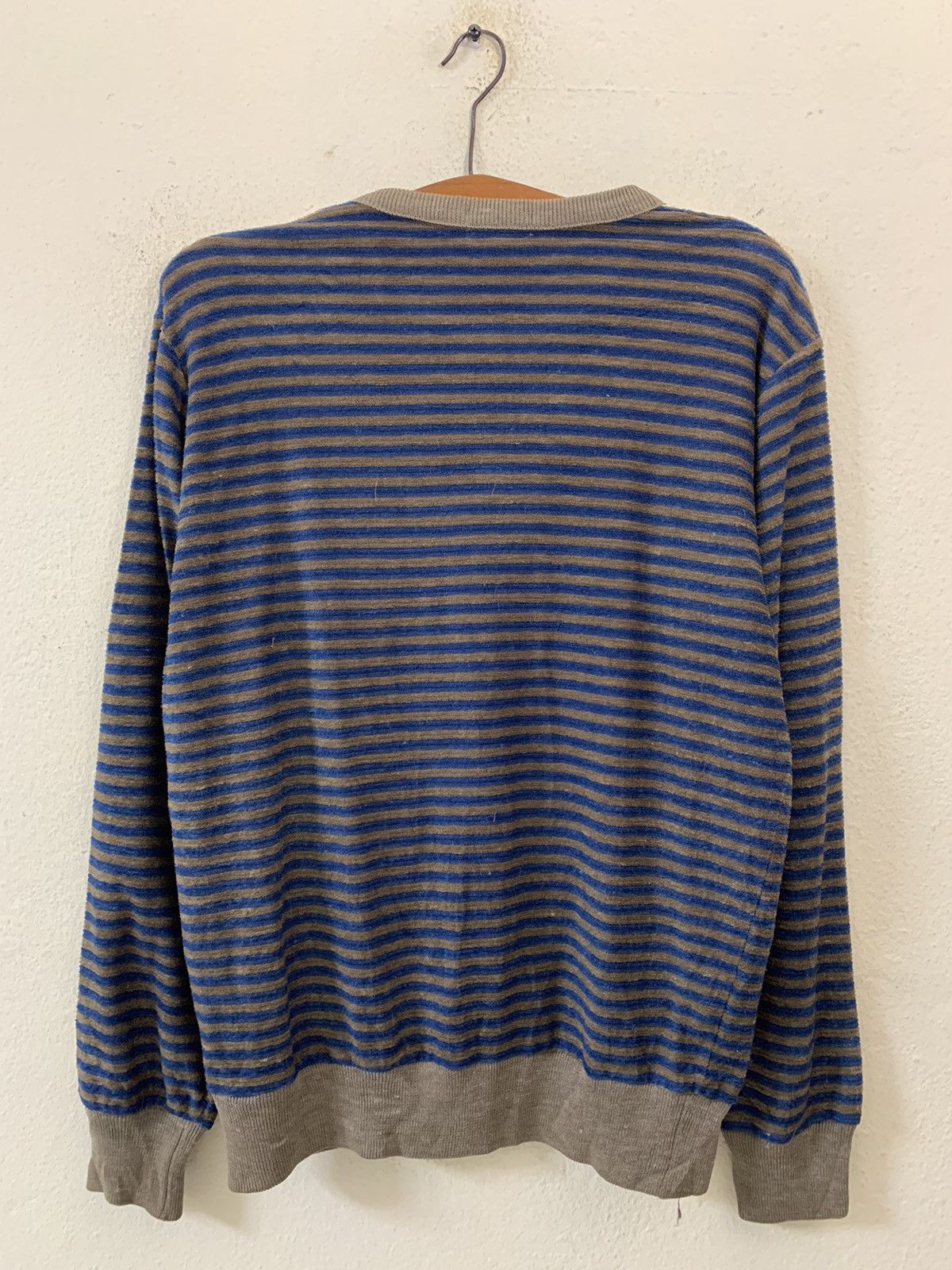 Japanese Brand Moare Stripe Sweater Size US S / EU 44-46 / 1 - 7 Thumbnail