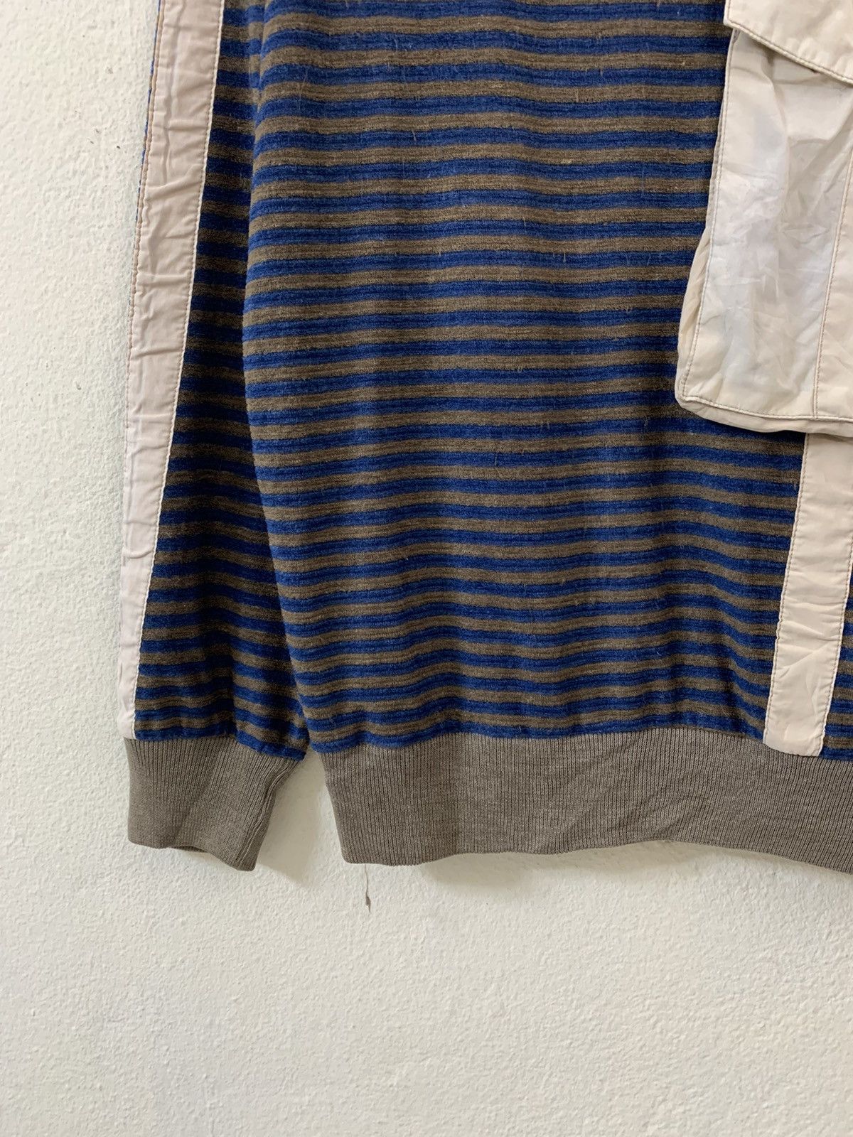 Japanese Brand Moare Stripe Sweater Size US S / EU 44-46 / 1 - 3 Thumbnail