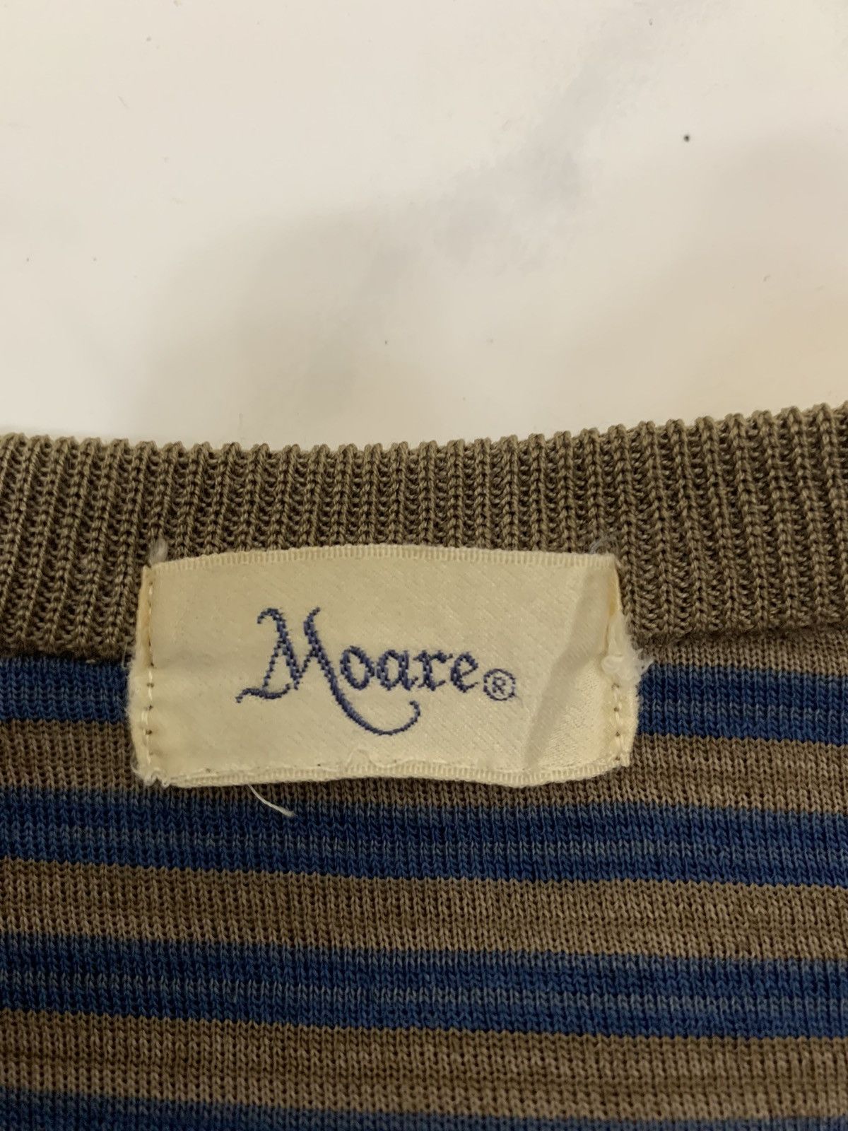Japanese Brand Moare Stripe Sweater Size US S / EU 44-46 / 1 - 5 Thumbnail