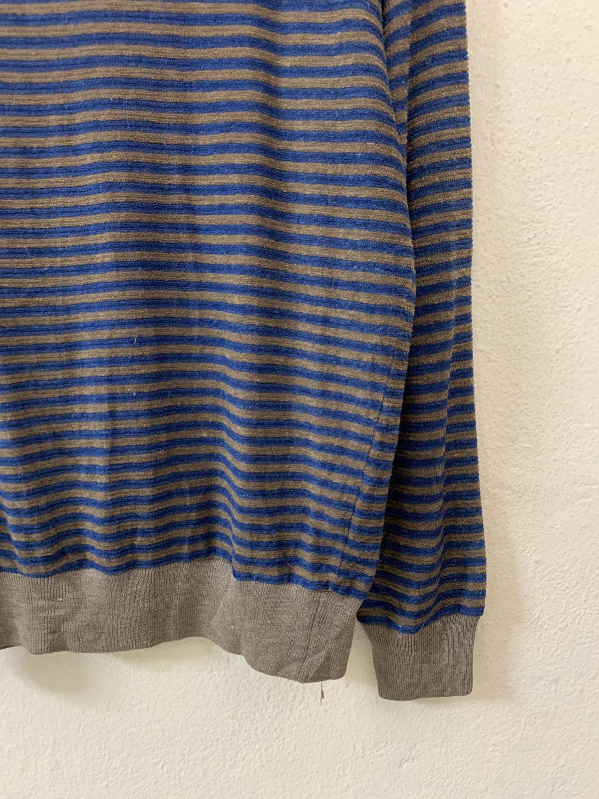 Japanese Brand Moare Stripe Sweater Size US S / EU 44-46 / 1 - 8 Thumbnail
