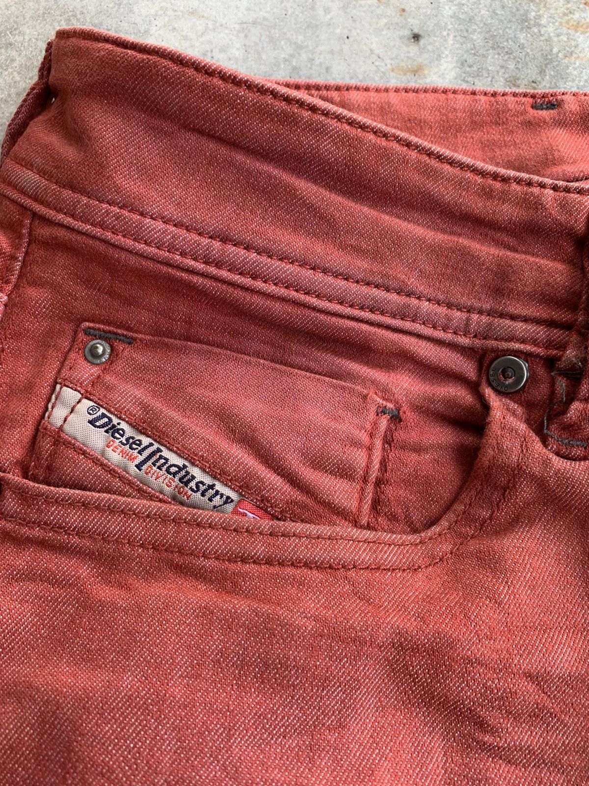 Diesel Diesel Slenker Slim Skinny Fit Denim Pant Size US 30 / EU 46 - 3 Thumbnail