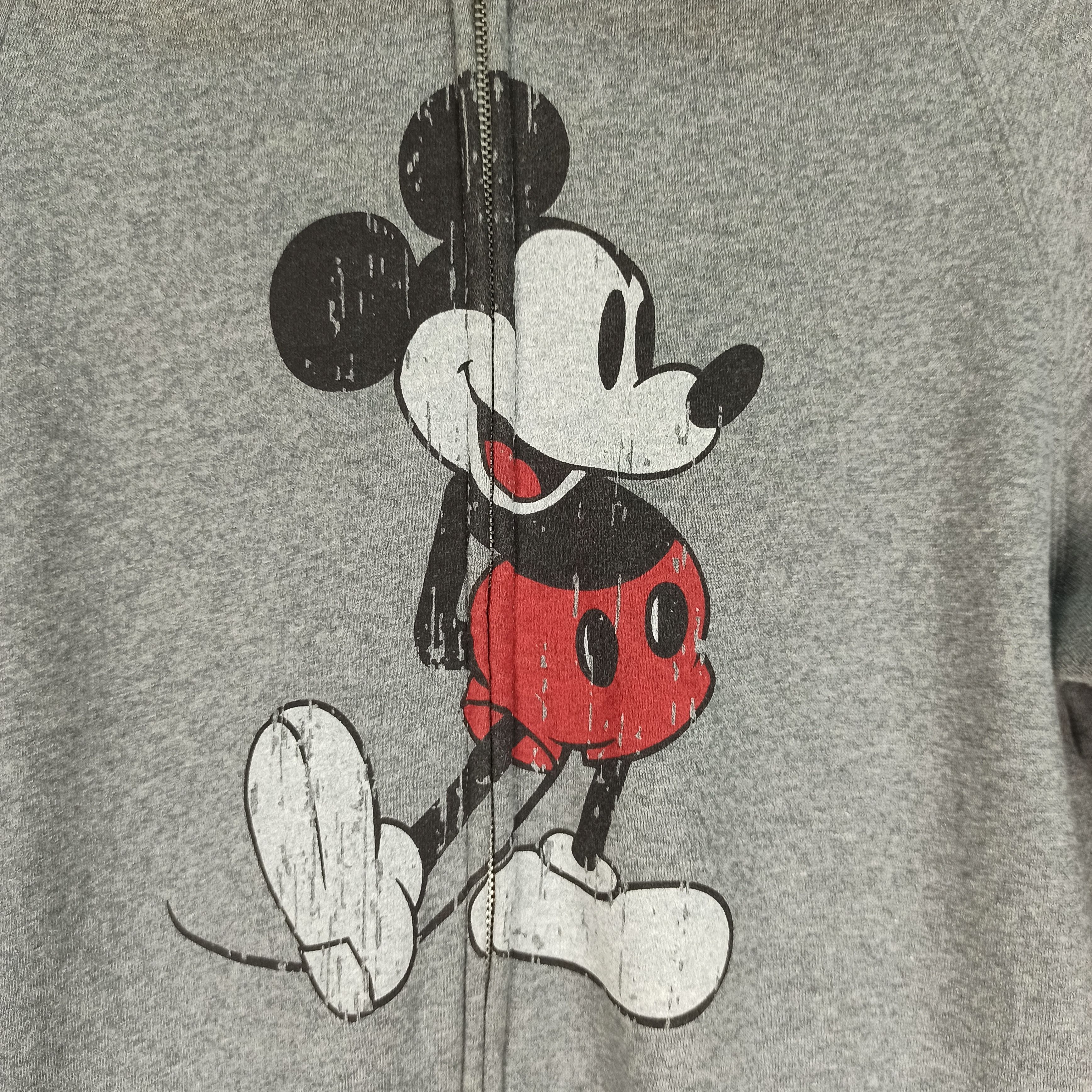 Mickey Mouse DOPE & FIRE🔥 Vtg MICKEY Ears Hoodie Zip Up Sweater Size US S / EU 44-46 / 1 - 2 Thumbnail