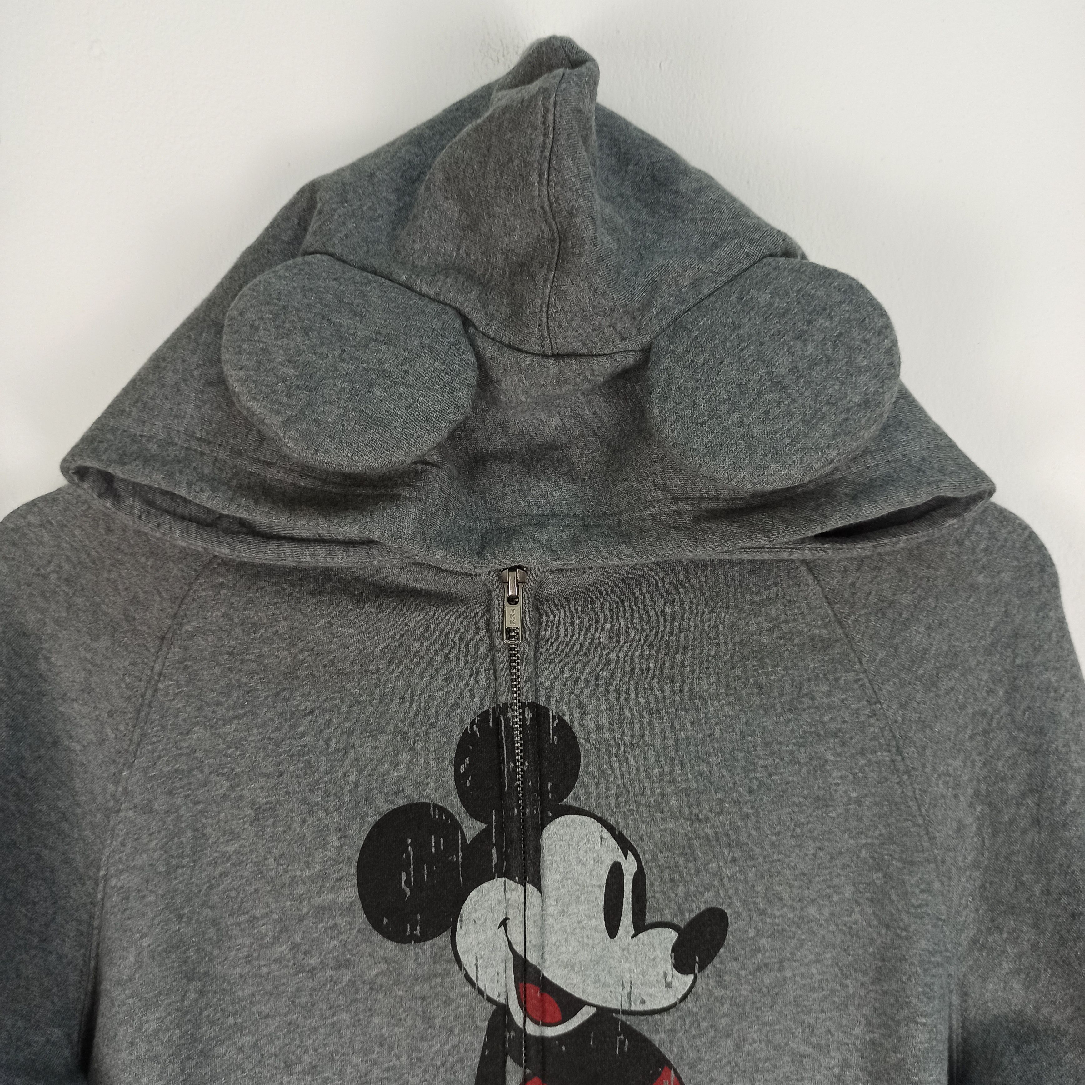 Mickey Mouse DOPE & FIRE🔥 Vtg MICKEY Ears Hoodie Zip Up Sweater Size US S / EU 44-46 / 1 - 3 Thumbnail