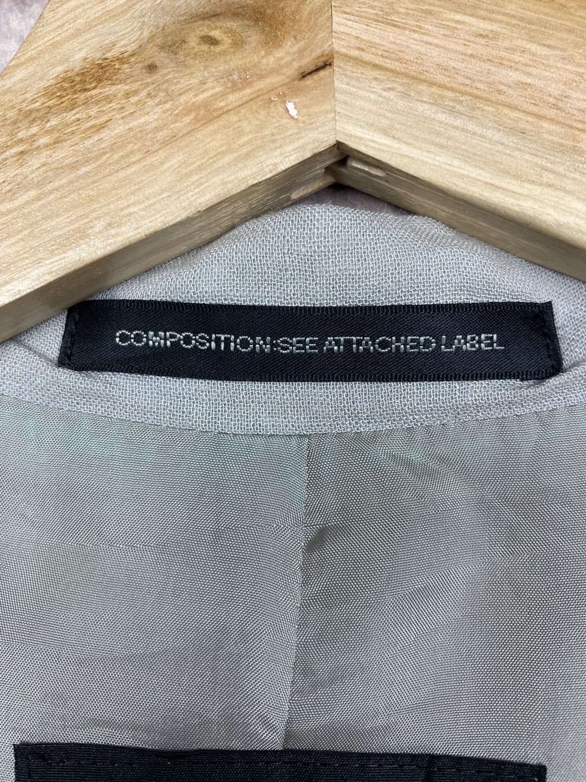 Japanese Brand Yohji yamamoto reconstructed design blazer Size US XXS / EU 40 - 9 Thumbnail