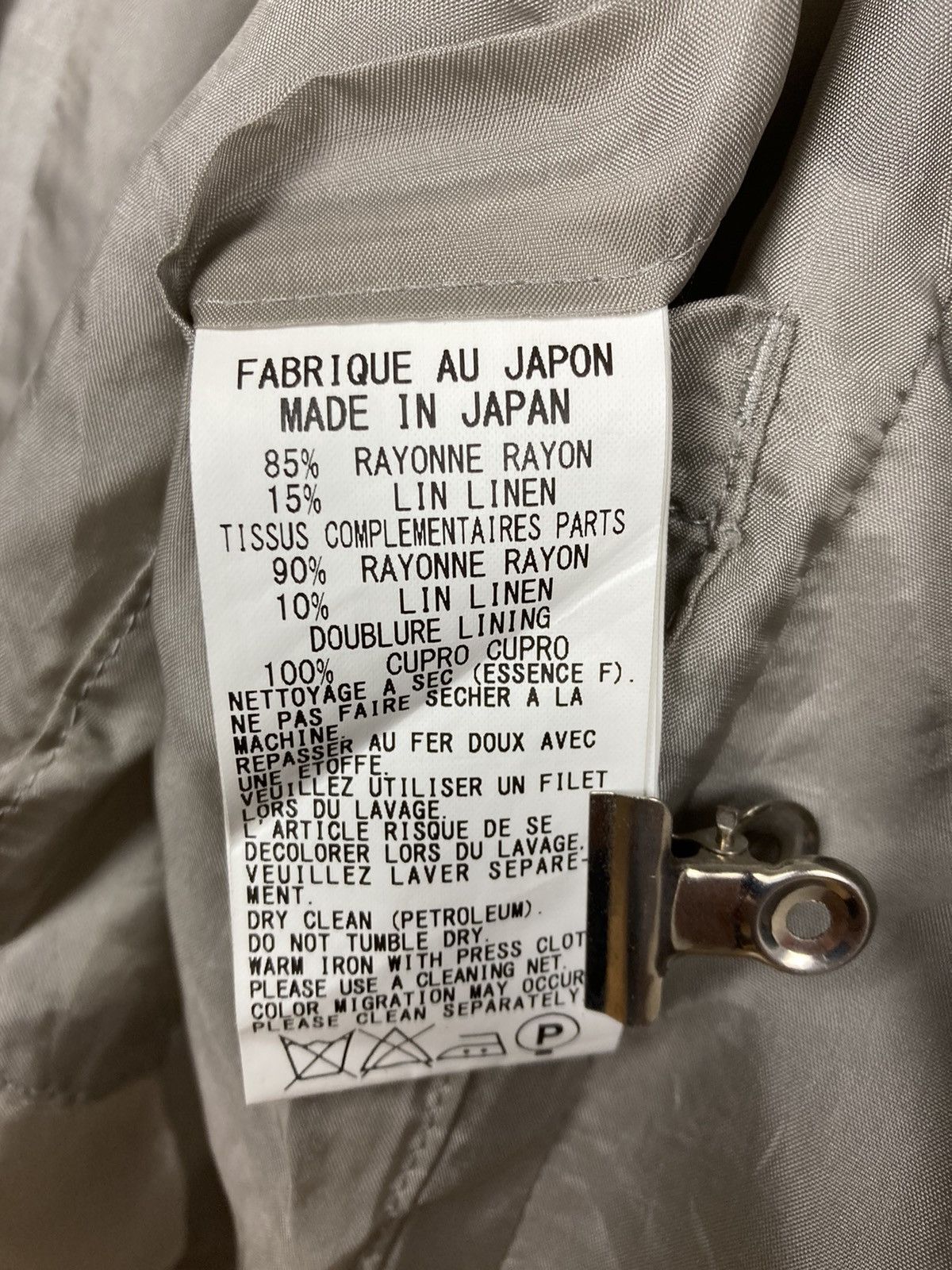 Japanese Brand Yohji yamamoto reconstructed design blazer Size US XXS / EU 40 - 10 Thumbnail