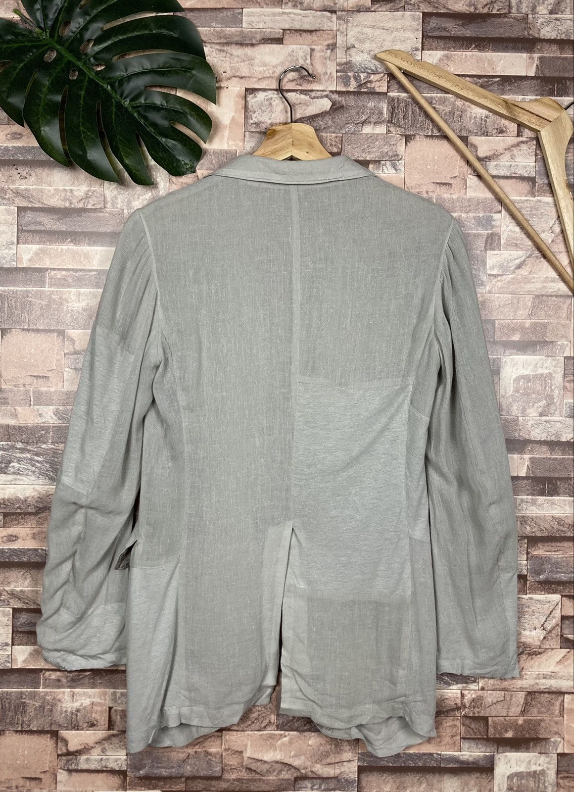 Japanese Brand Yohji yamamoto reconstructed design blazer Size US XXS / EU 40 - 2 Thumbnail