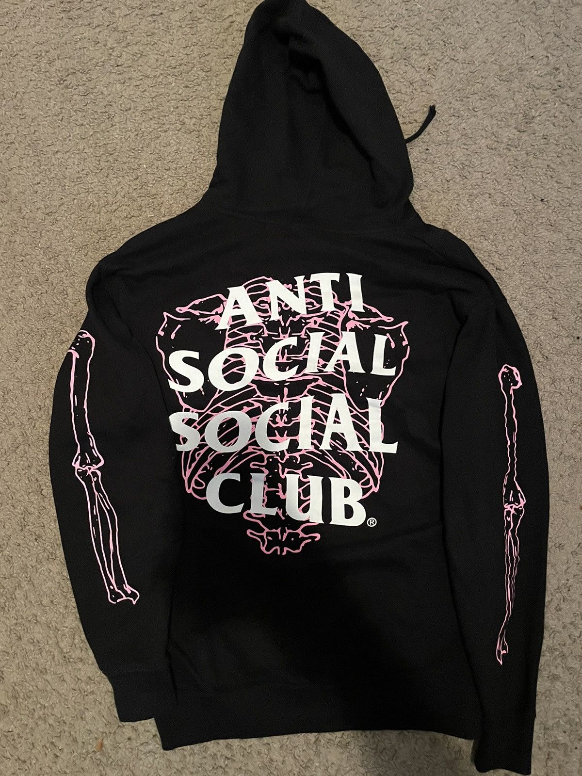 Anti Social Social Club Anti Social Social Club Car Underwater (Skelton) Hoodie Size US L / EU 52-54 / 3 - 2 Thumbnail